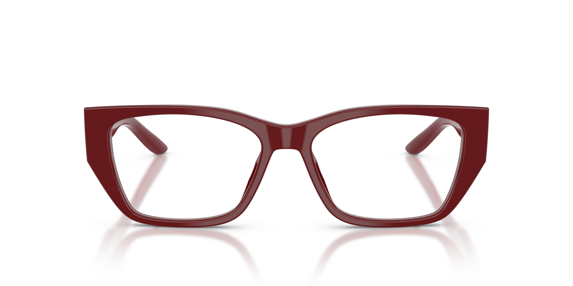 PR D20V Marsala AcetaatEyeglass Frames van B24, Vooraanzicht