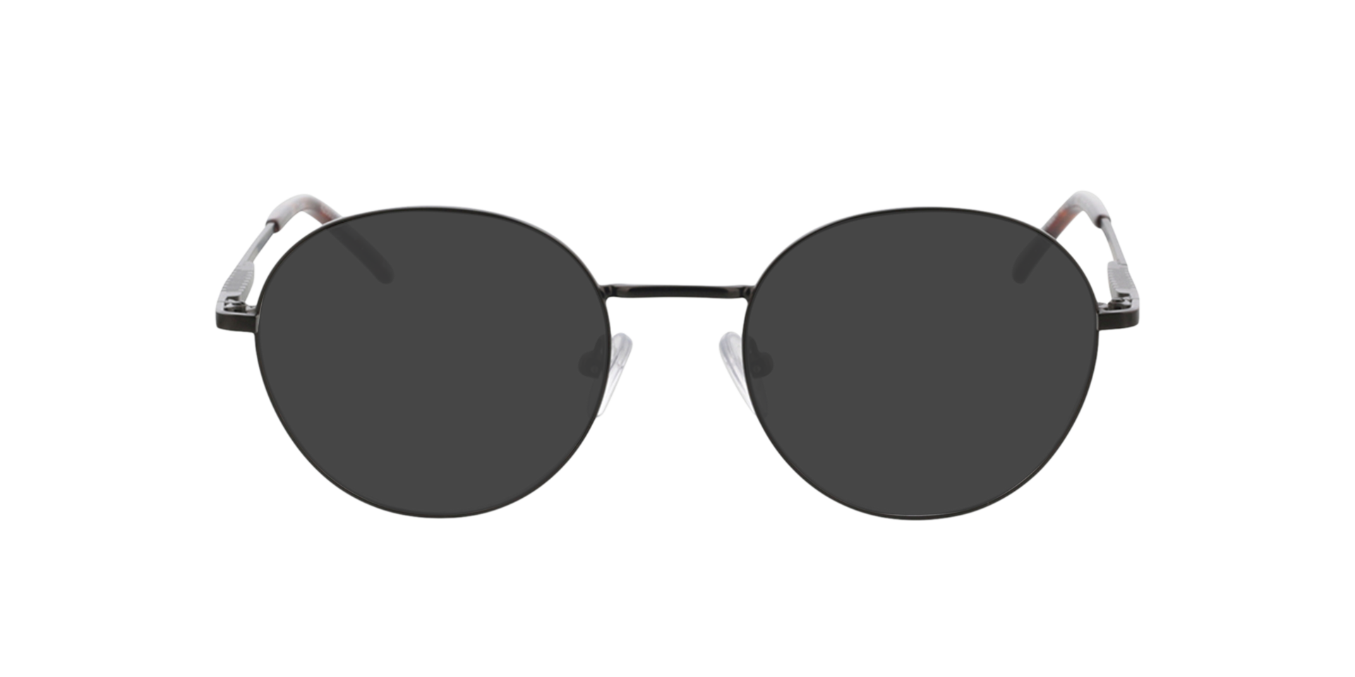 Carter Satijn donkergroen  &  Havana MetaalEyeglass Frames van B24, met getinte lenzen