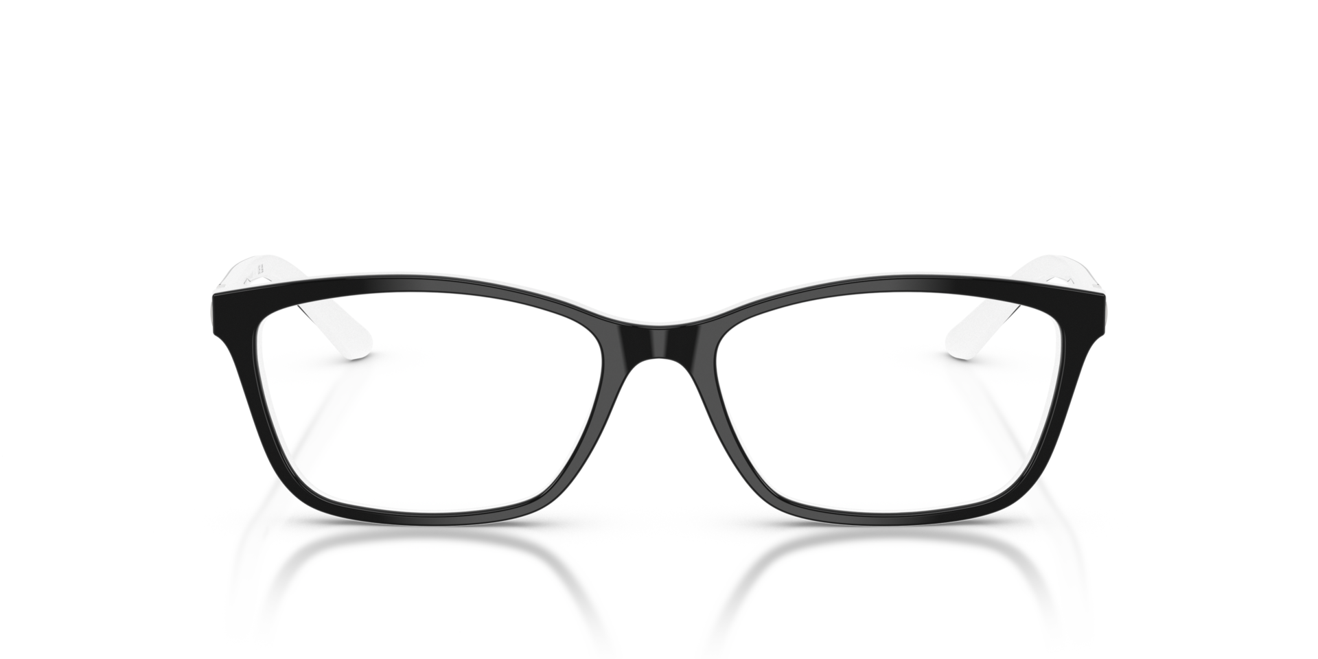 RA7044 Schwarz AcetatEyeglass Frames von B24, Vorderansicht