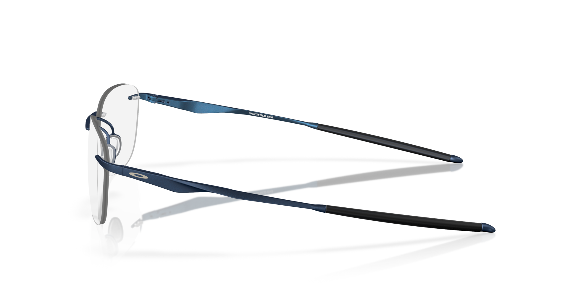 Wingfold™ EVR Satin Midnight TitanEyeglass Frames von B24, Seitenansicht