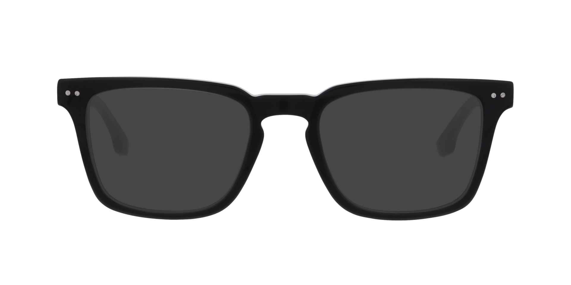 Inu Schwarz AcetatEyeglass Frames von B24, mit getönten Gläsern