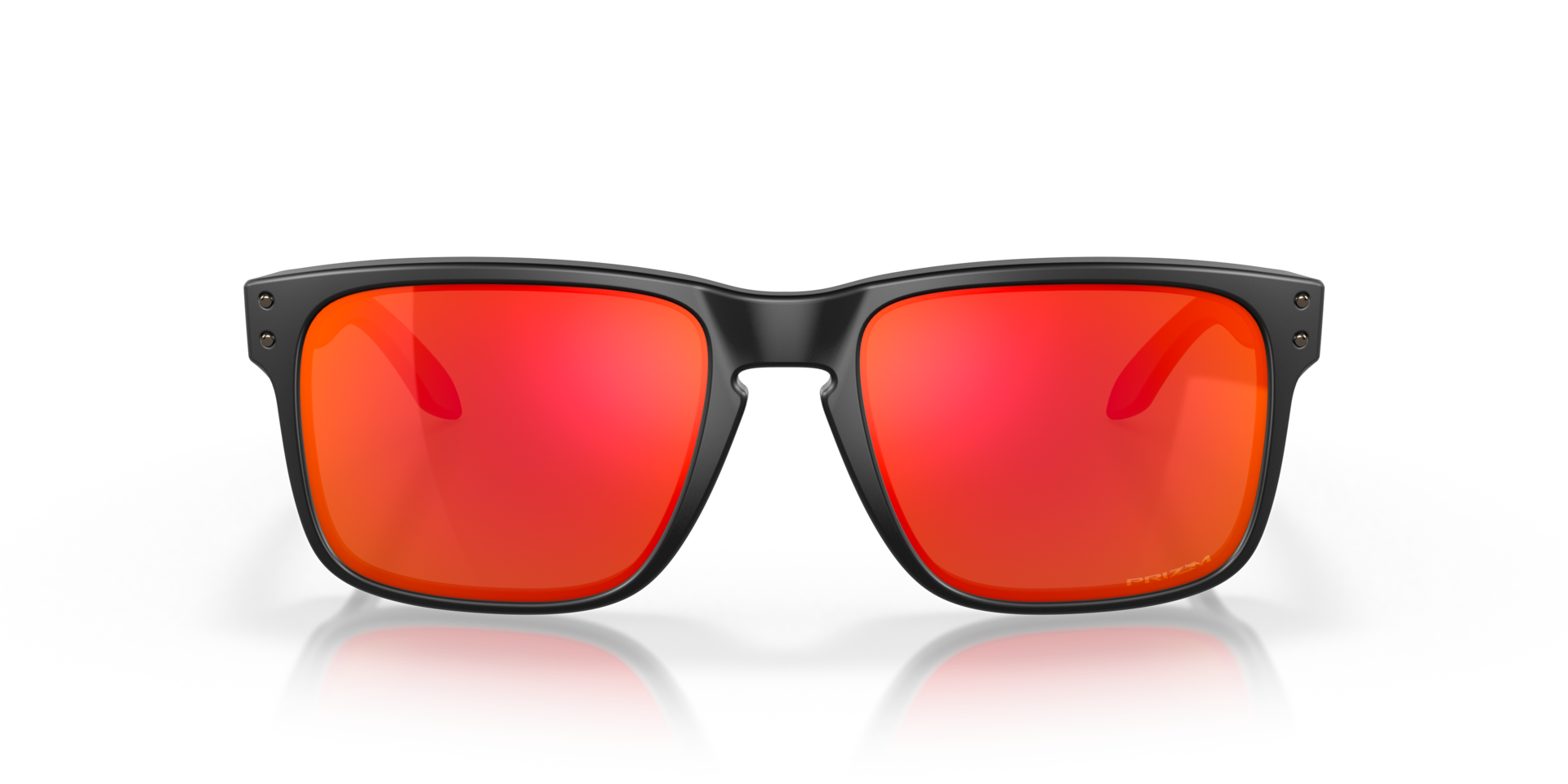 Holbrook™ Matt Schwarz KunststoffEyeglass Frames von B24, Vorderansicht