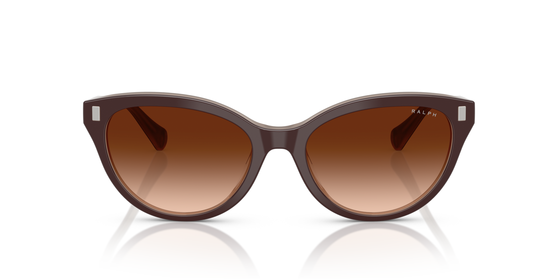 RA5326U Solid Brown Milky Brown AcetatSunglass Frames von B24, Vorderansicht