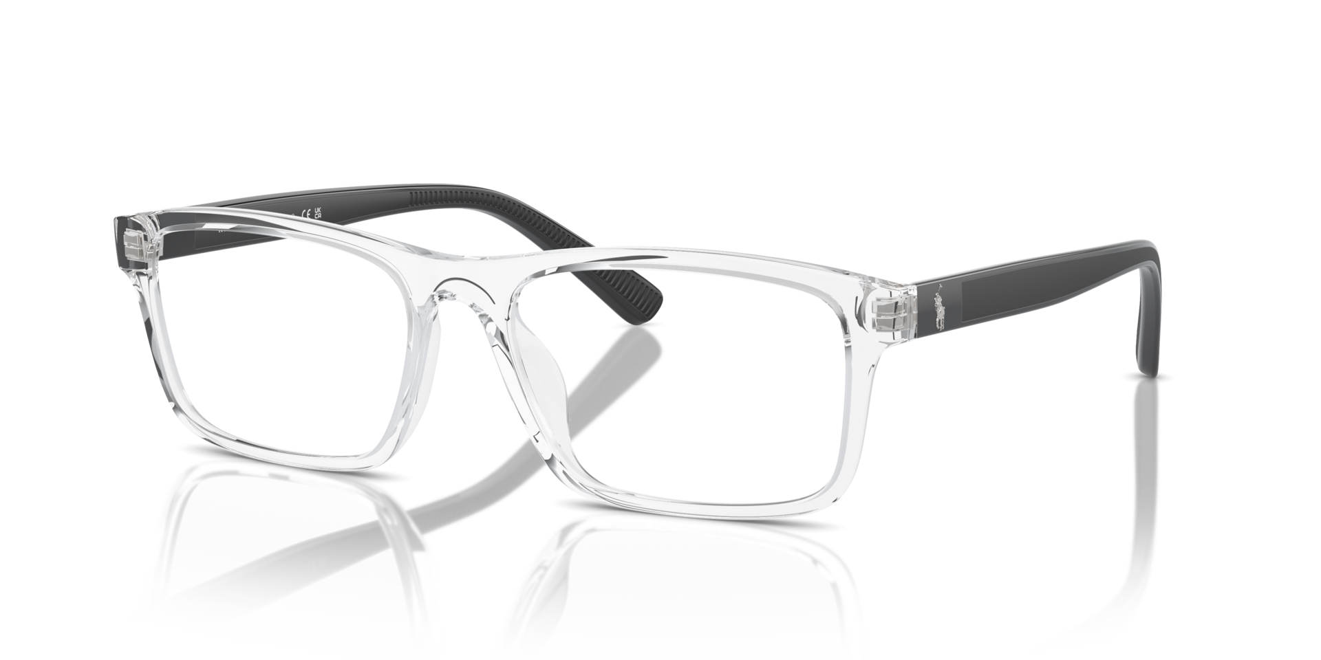 PH2274U Glanzend Kristal KunststofEyeglass Frames van B24, Hoekweergave