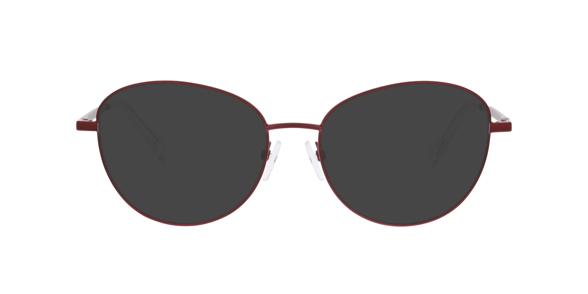Matte Burgundy Paulina -  Metal Zonnebrillen