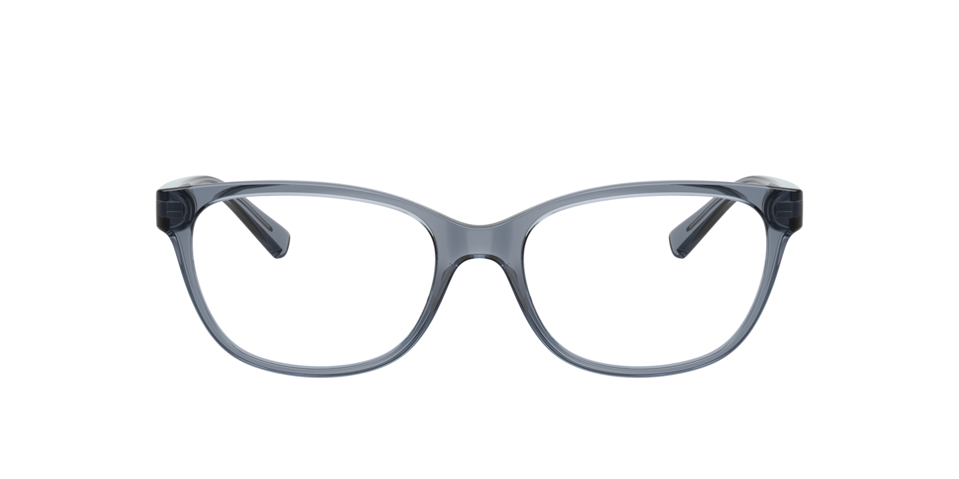 Glänzendes transparentes Blau AX3037 -  Plastic Brillen