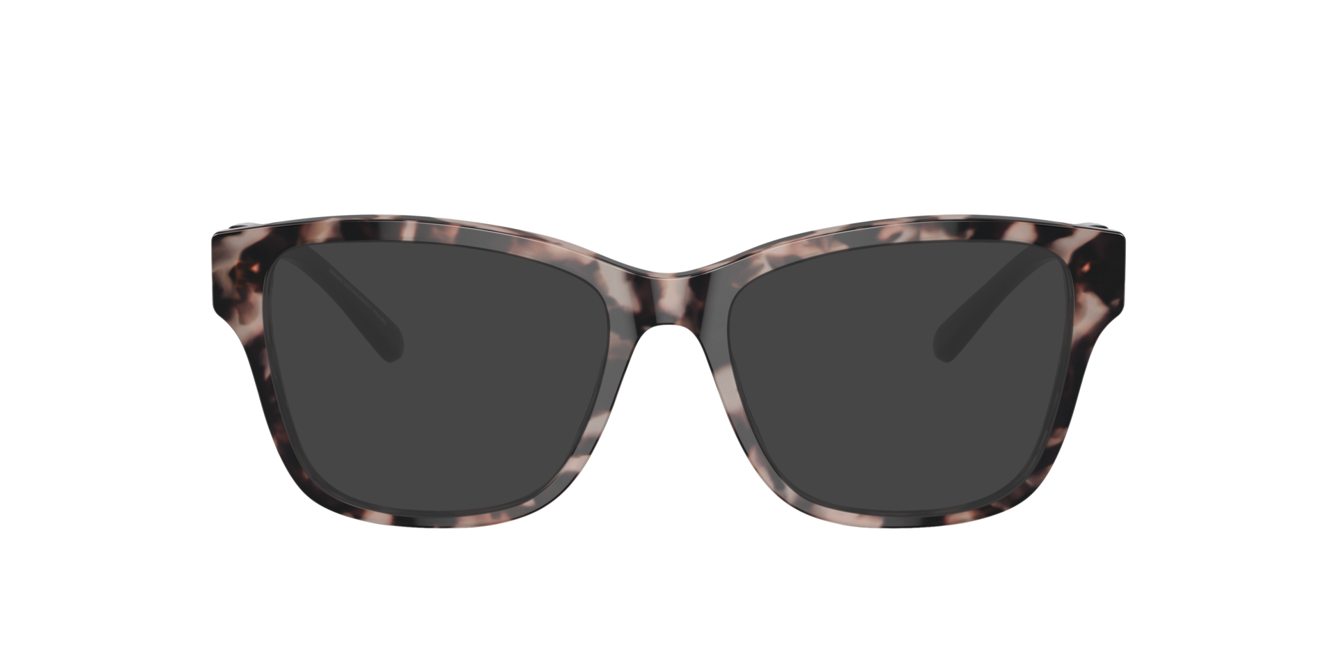 EA3222U Glanzend Roze Havana AcetaatEyeglass Frames van B24, met getinte lenzen