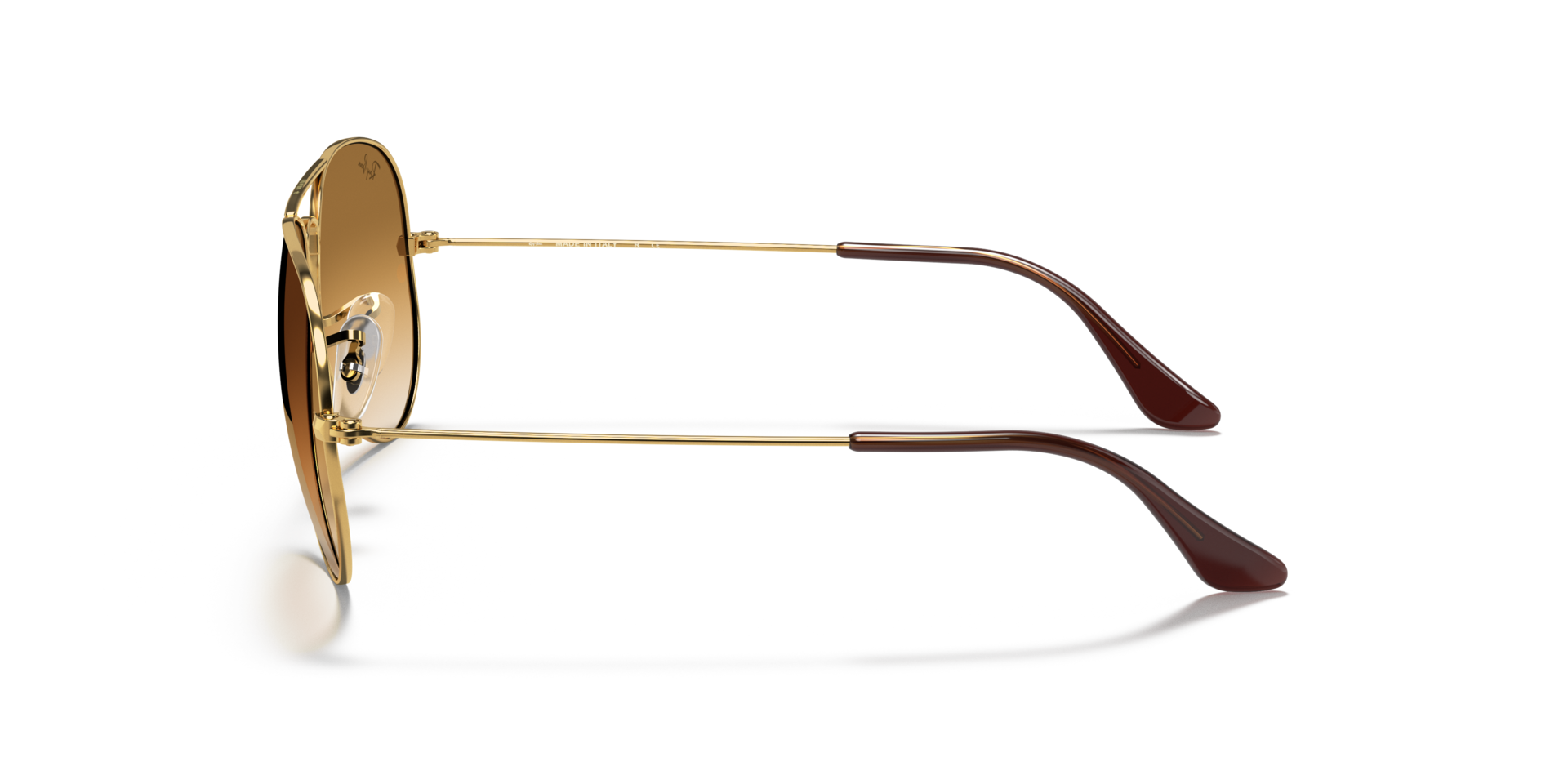 RB3025 Arista Gold MetallSunglass Frames von B24, Seitenansicht