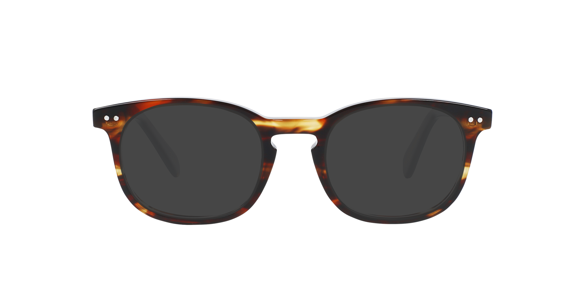 Clark Classic Tortoise AcetatEyeglass Frames von B24, mit getönten Gläsern