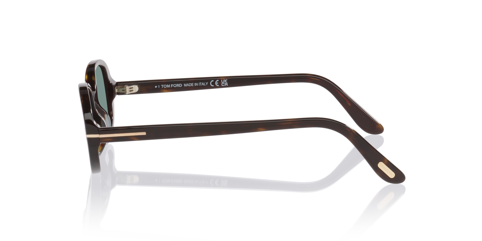Iggy Tortoise AcetatSunglass Frames von B24, Seitenansicht