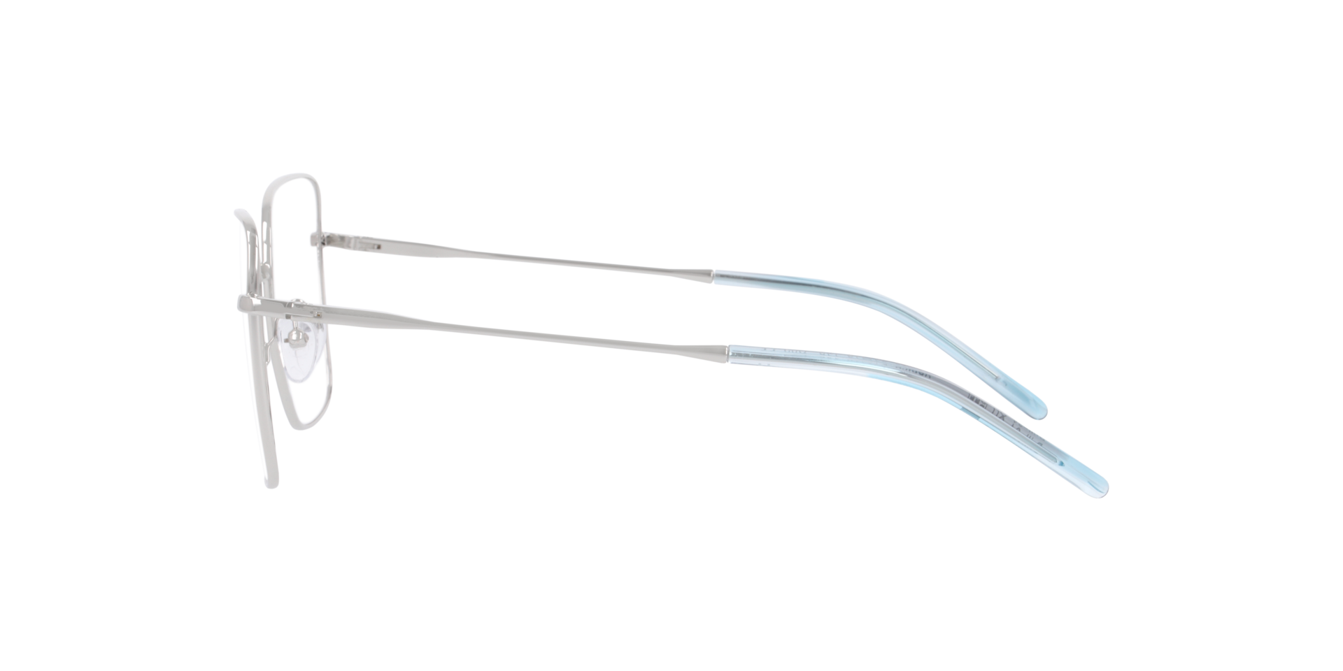 Venice Zilver MetaalEyeglass Frames van B24, Zijaanzicht