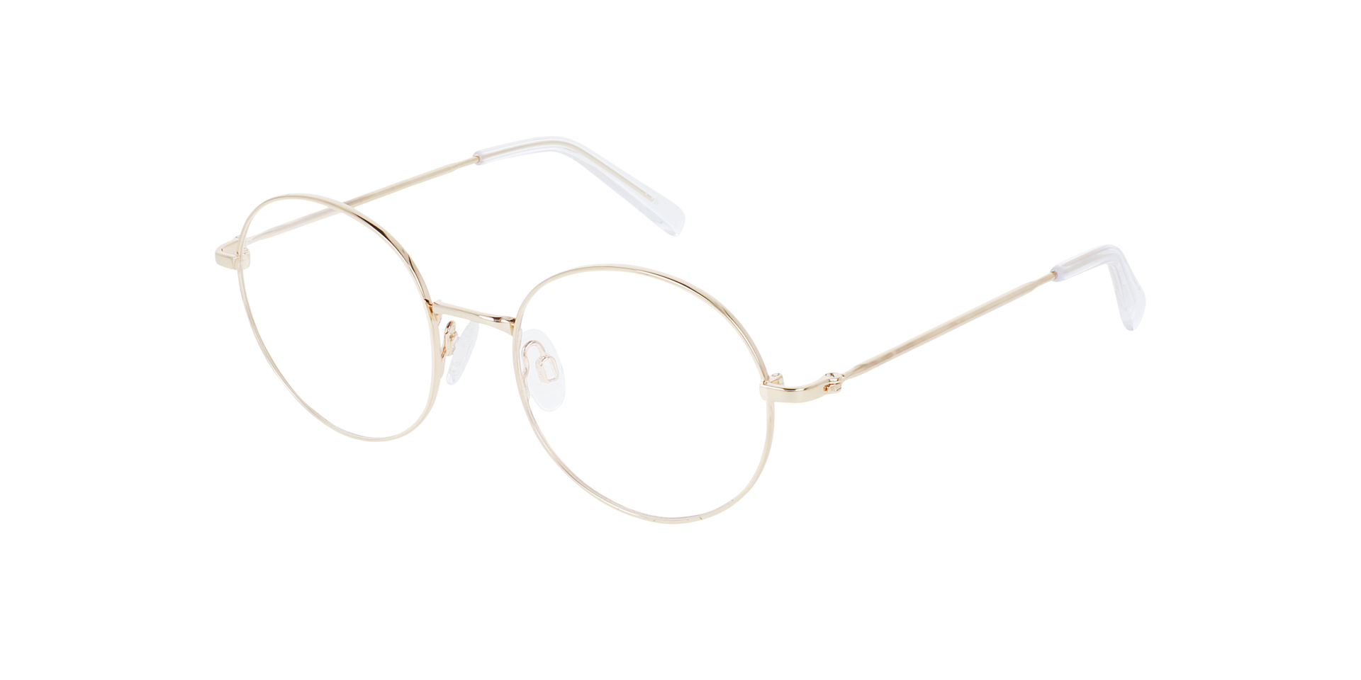 Hampton CT Platinum Silver Titanium TitanEyeglass Frames von B24, Dreiviertelansicht
