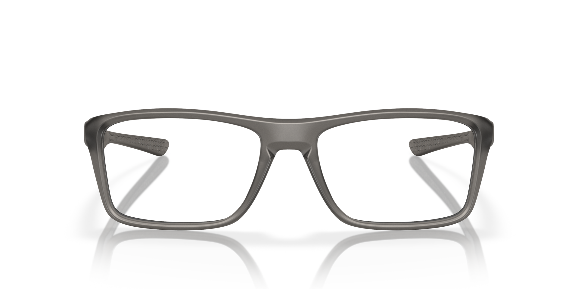 Rafter Grau Rauch satiniert KunststoffEyeglass Frames von B24, Vorderansicht