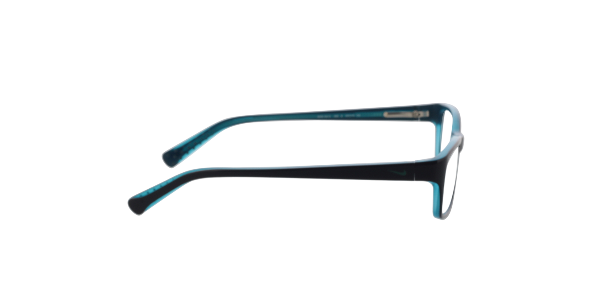 NK 5513 Blauwgroen KunststofEyeglass Frames van B24, Zijaanzicht