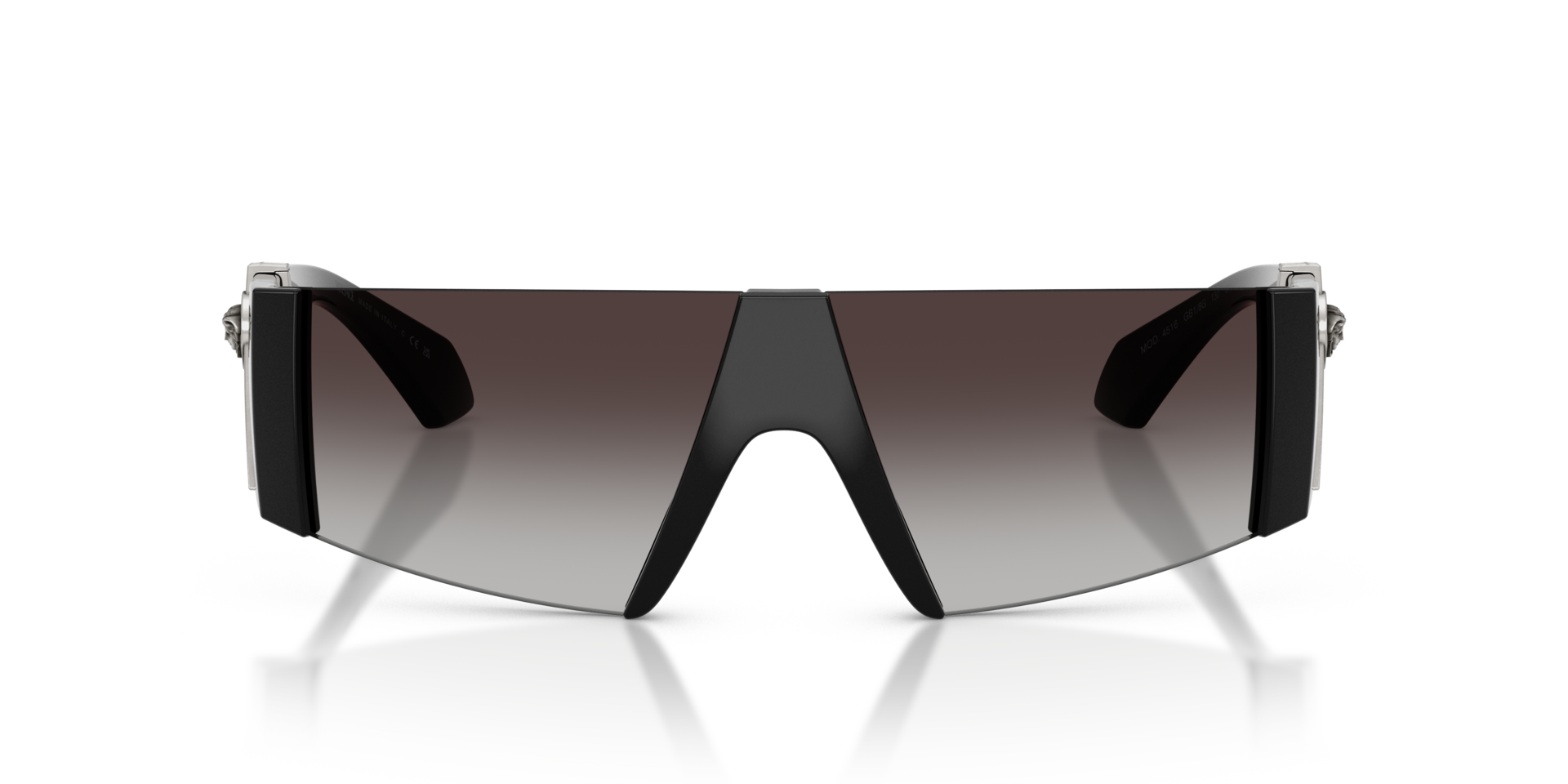 VE4516 Schwarz KunststoffSunglass Frames von B24, Vorderansicht