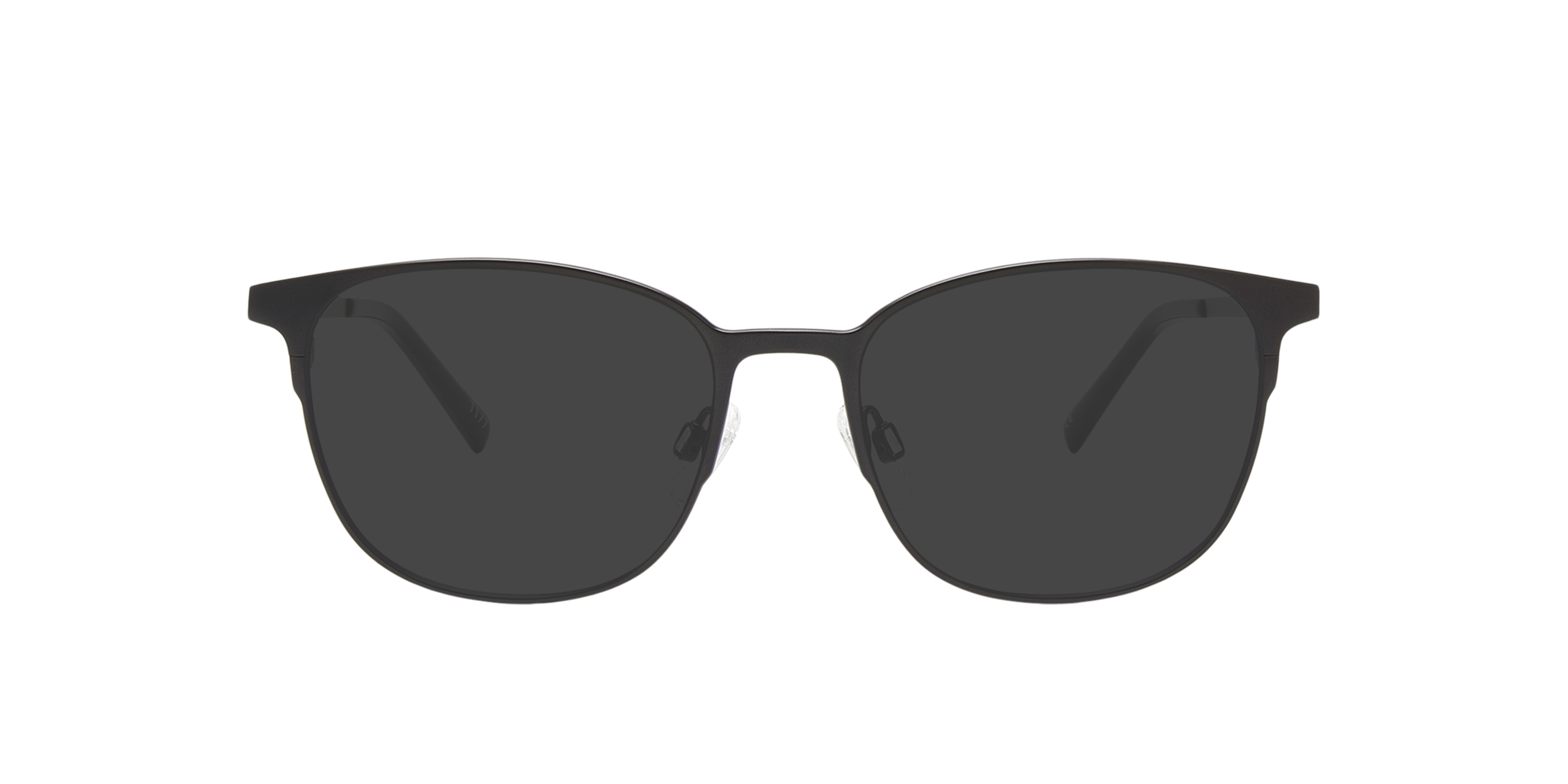 Luna Black Titanium TitaanEyeglass Frames van B24, met getinte lenzen