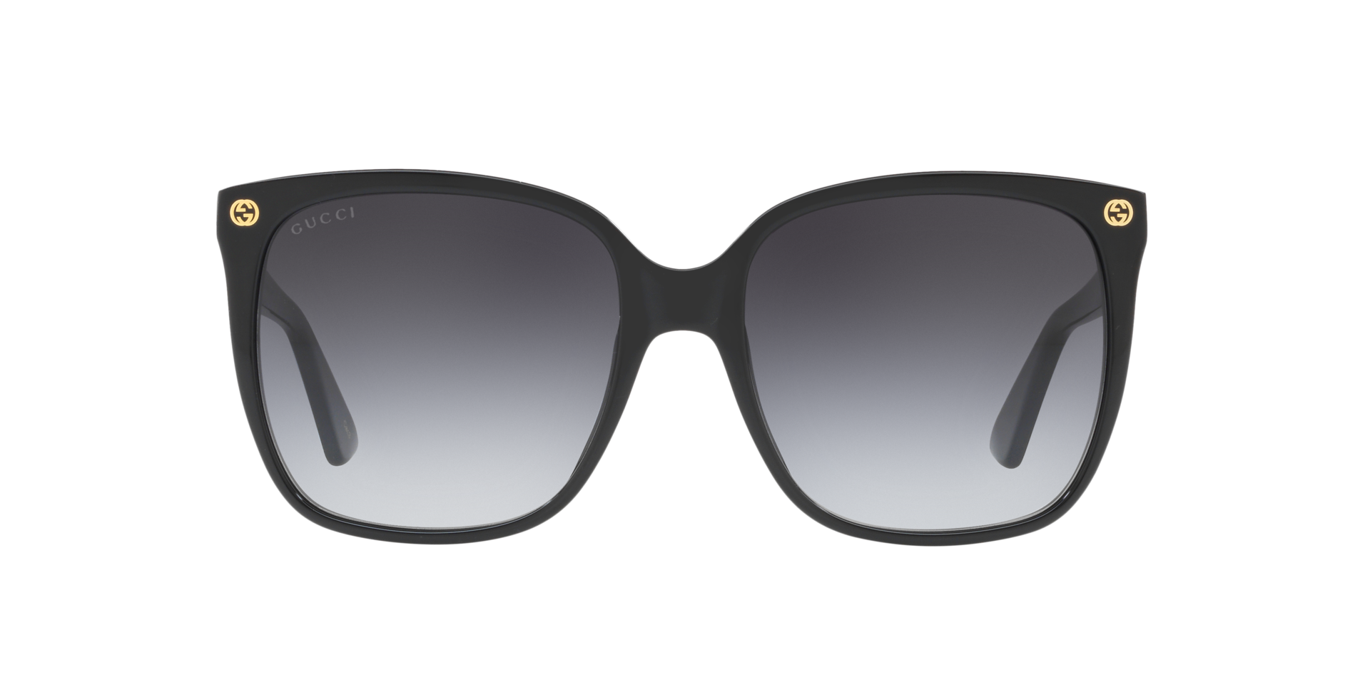 GG0022S Schwarz AcetatSunglass Frames von B24, Vorderansicht