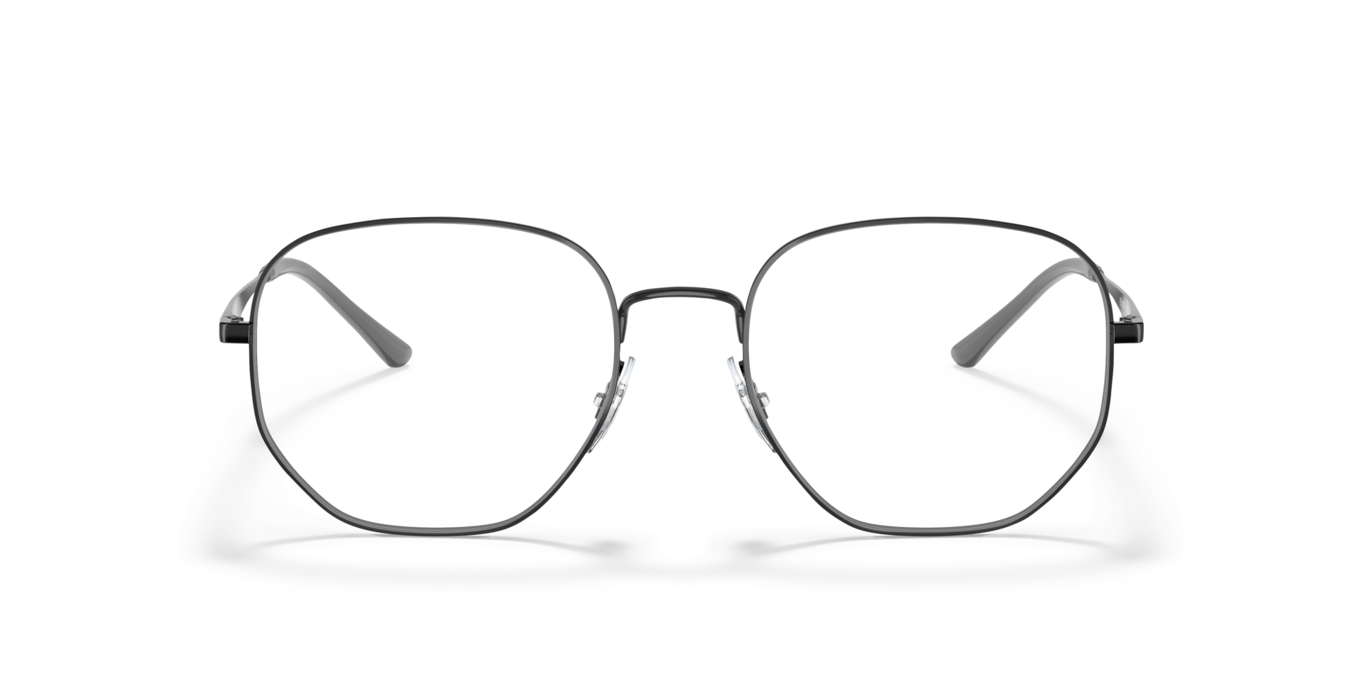 RB3682V Schwarz MetallEyeglass Frames von B24, Vorderansicht