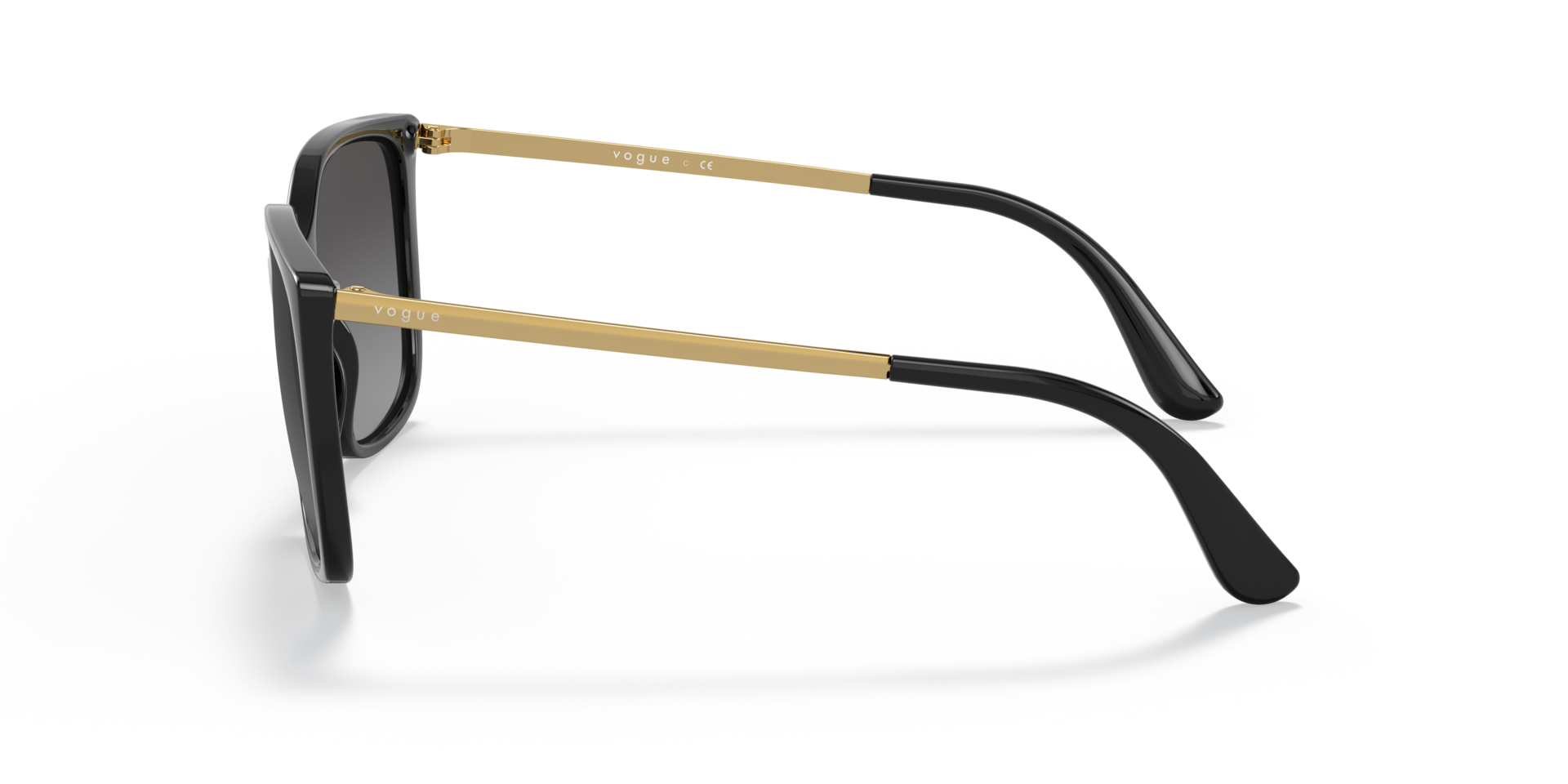 VO5353S Schwarz KunststoffSunglass Frames von B24, Seitenansicht