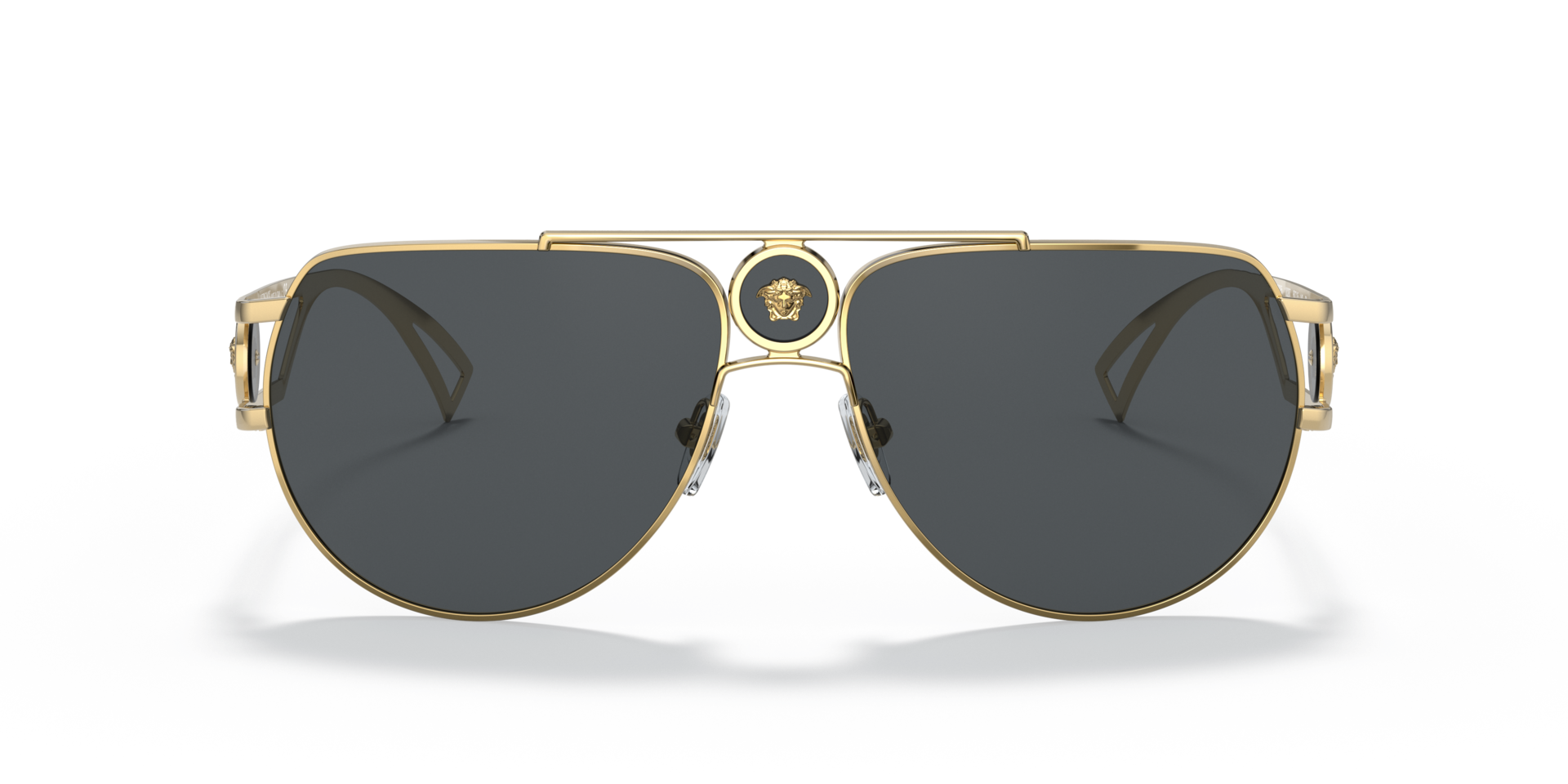 VE2225 Gold MetallSunglass Frames von B24, Vorderansicht