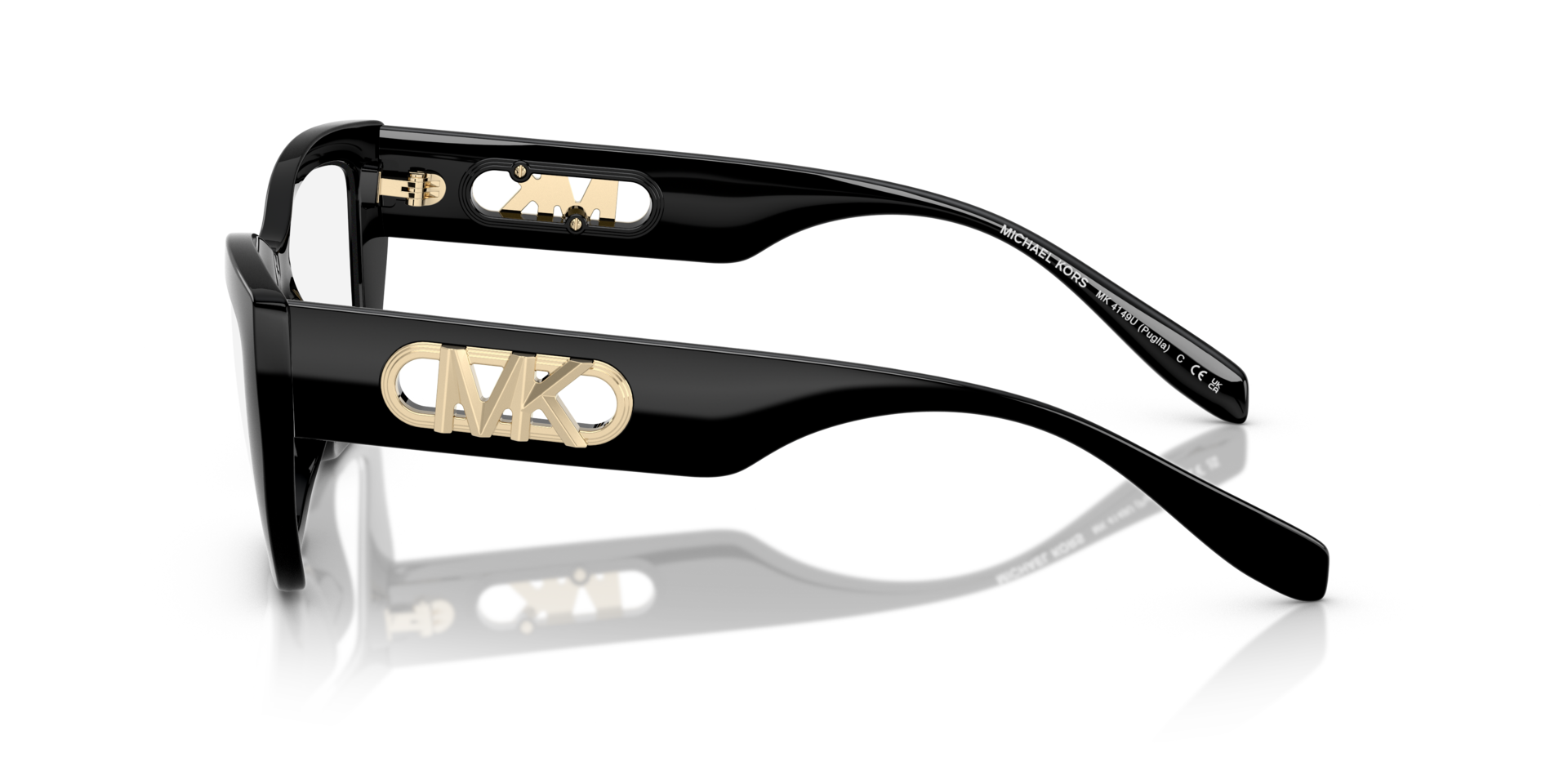 MK4149U Zwart KunststofEyeglass Frames van B24, Zijaanzicht