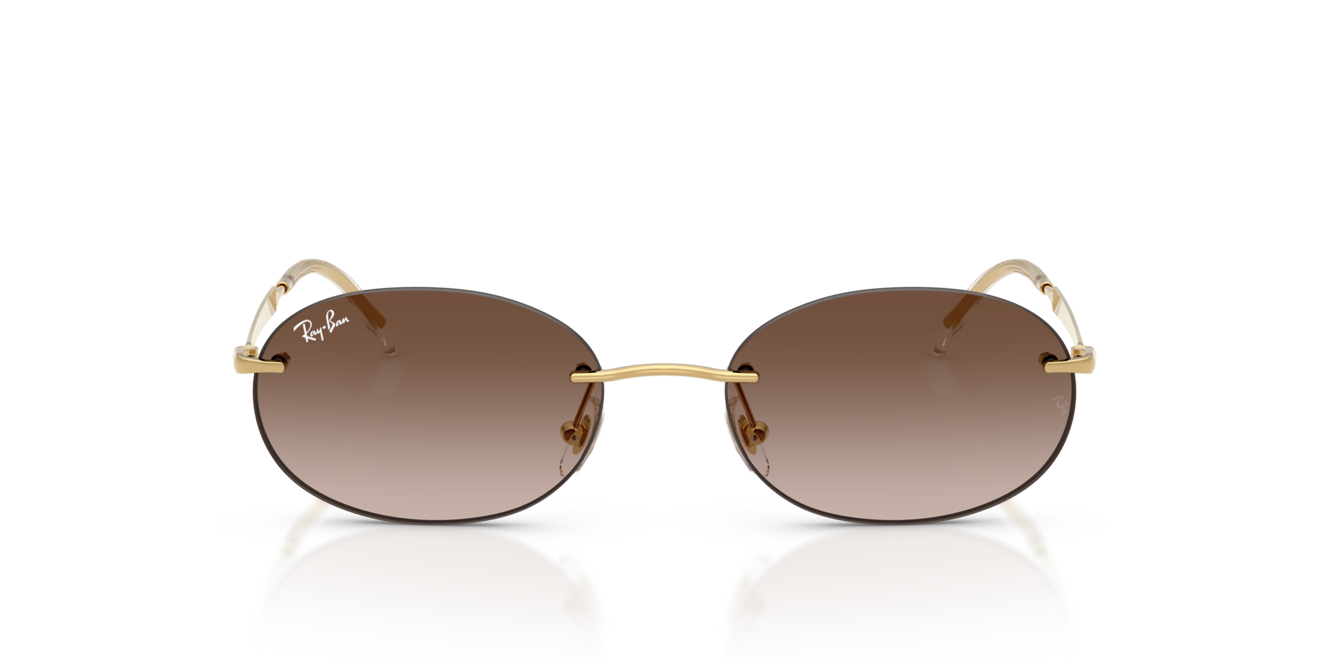 RB3767 Arista goud MetaalSunglass Frames van B24, Vooraanzicht