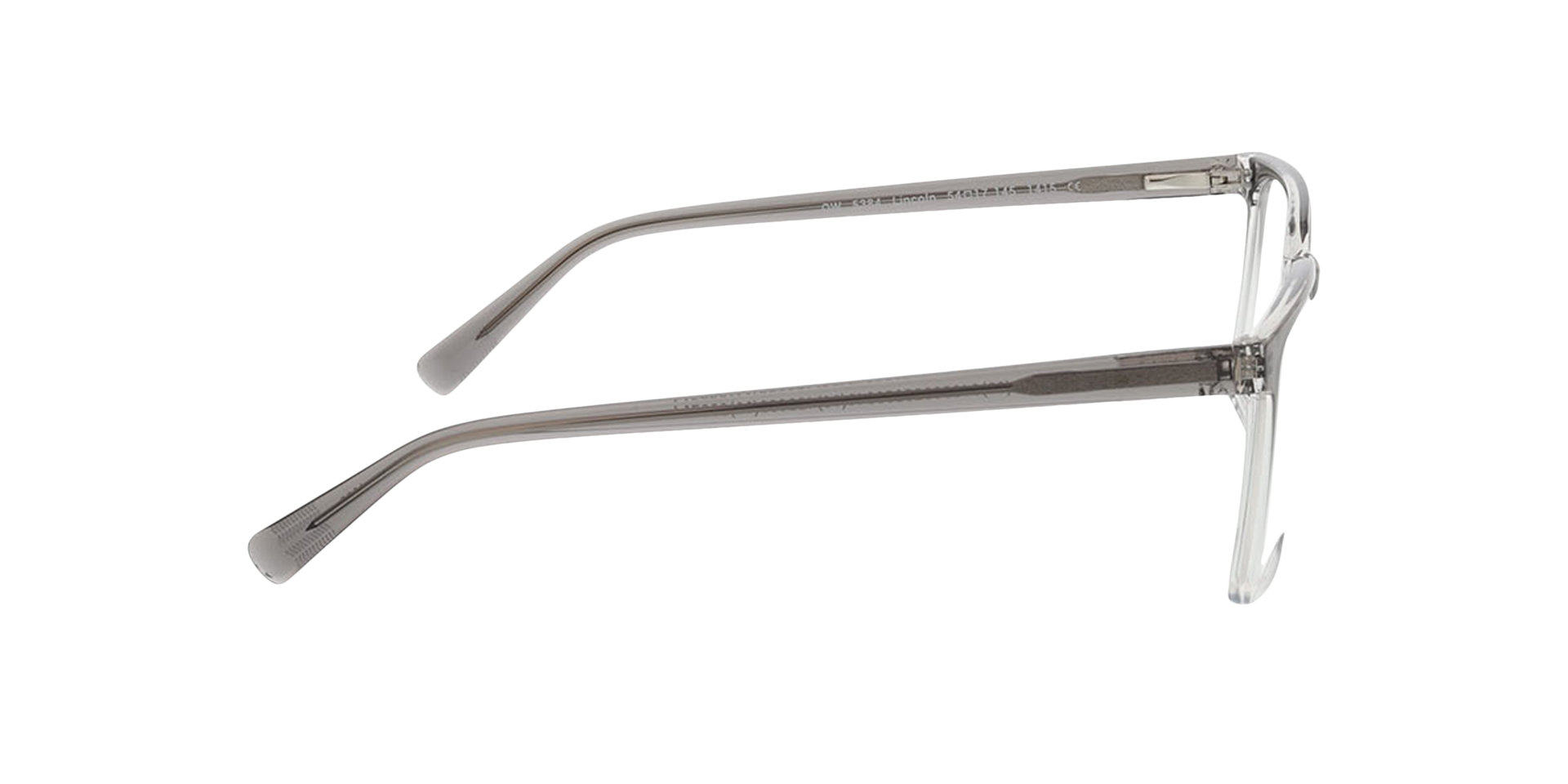 Lincoln Gradiënt grijs  &  grijs KunststofEyeglass Frames van B24, Zijaanzicht