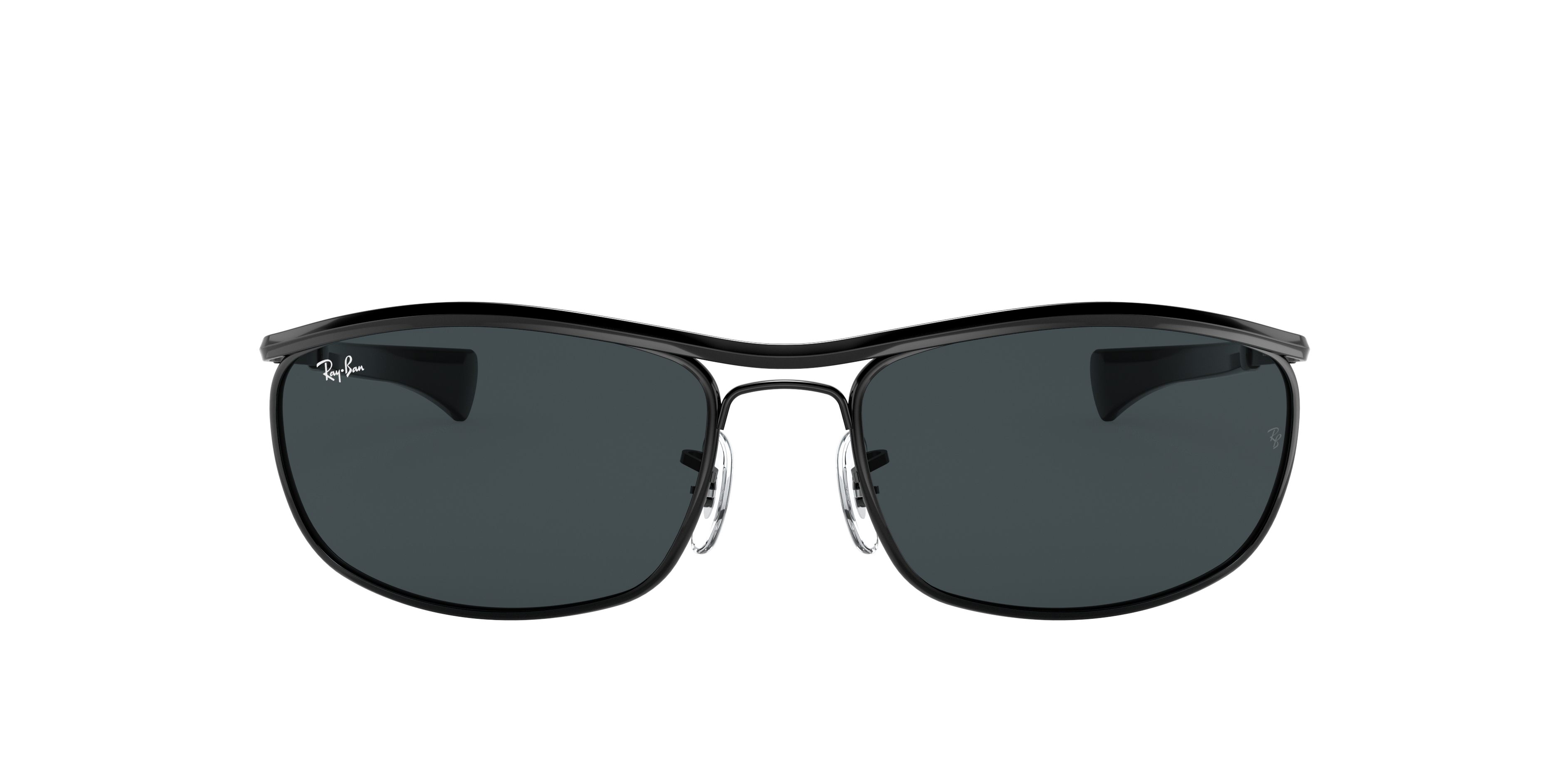Ray-Ban 8056597122108 Schwarz/arista Gold/black, Size: Large