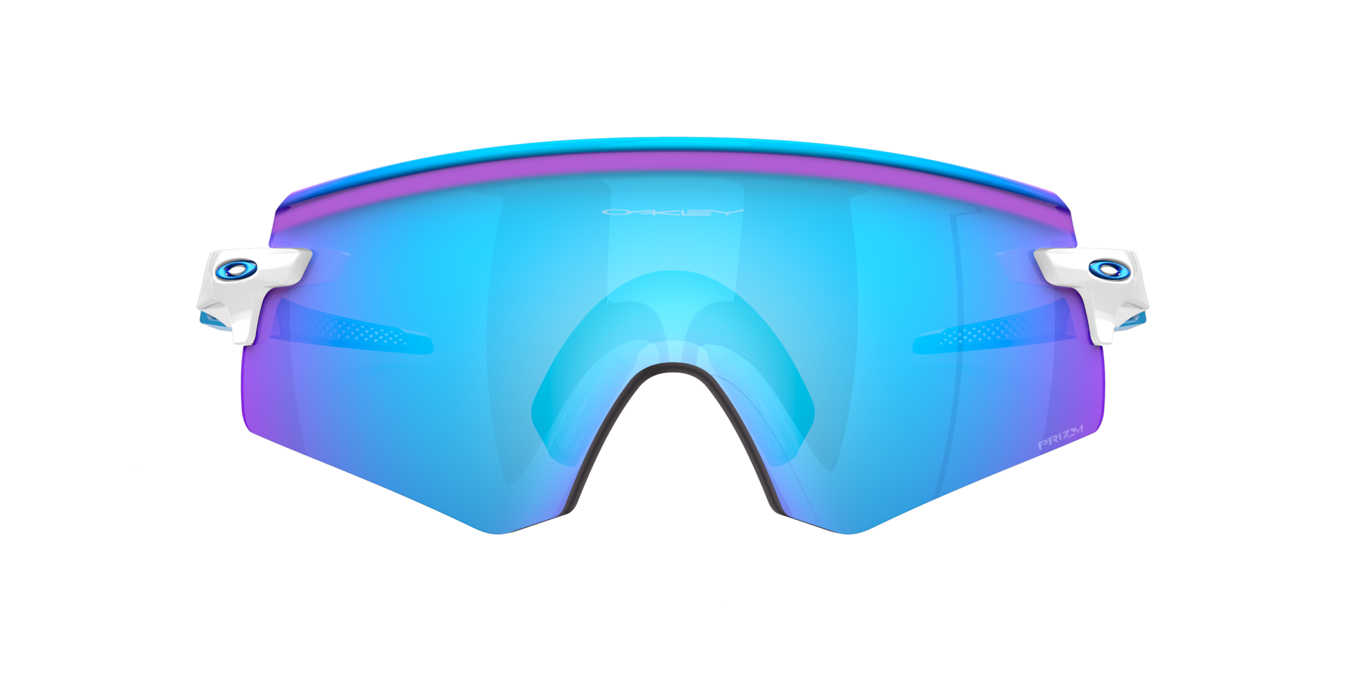 Encoder Glanzend wit KunststofSunglass Frames van B24, met getinte lenzen
