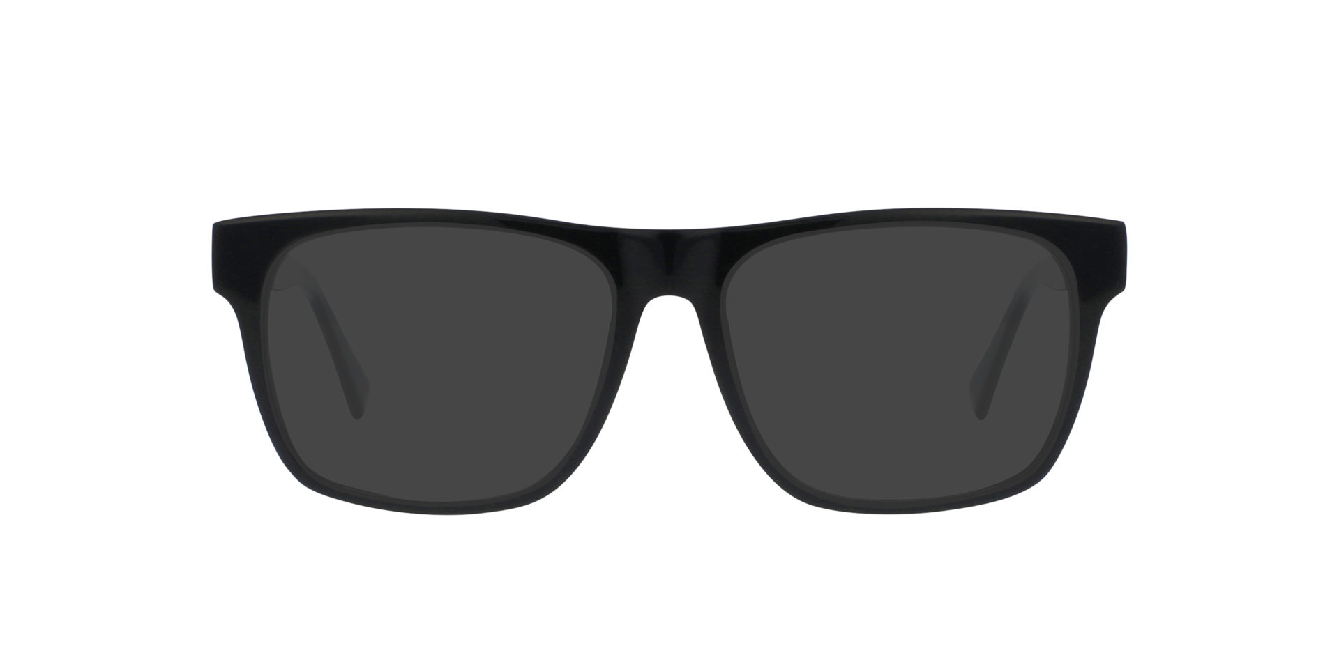 Toby Jet Black AcetatEyeglass Frames von B24, mit getönten Gläsern