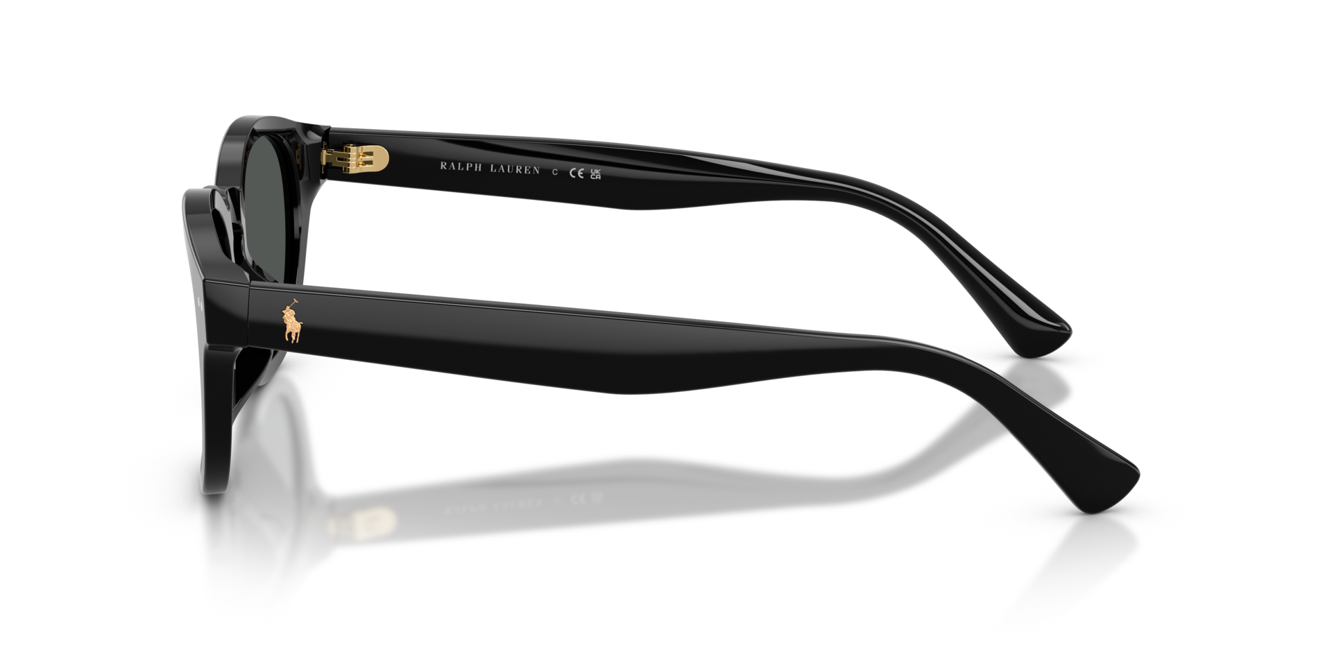 PH4253U Schwarz glänzend AcetatSunglass Frames von B24, Seitenansicht