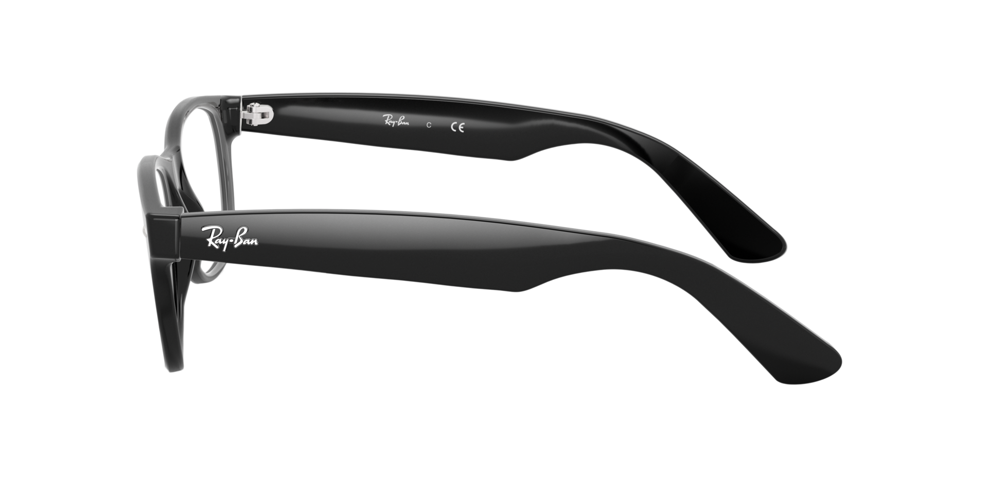 RB5184 Schwarz AcetatEyeglass Frames von B24, Seitenansicht