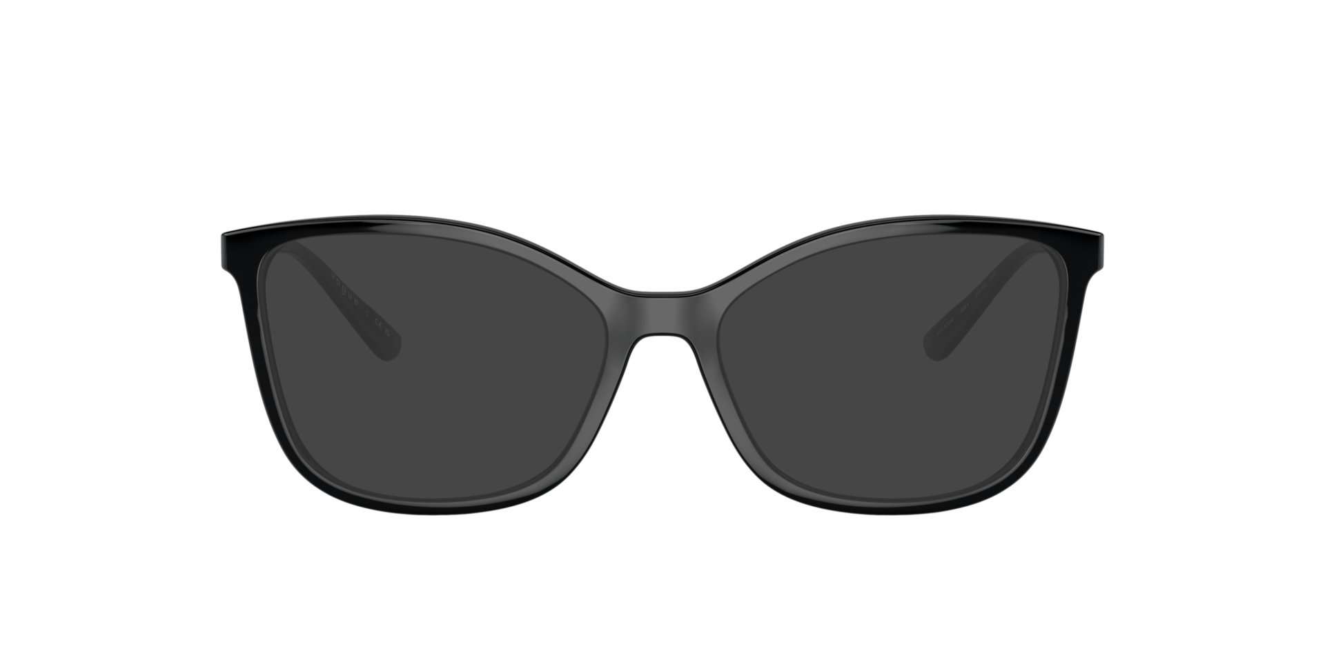 VO5334 Schwarz KunststoffEyeglass Frames von B24, mit getönten Gläsern