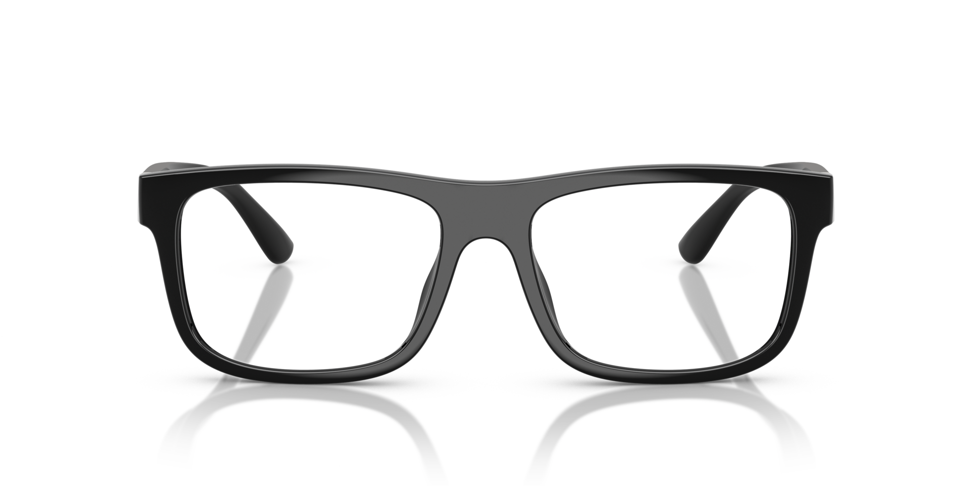 PH2290U Schwarz glänzend KunststoffEyeglass Frames von B24, Vorderansicht