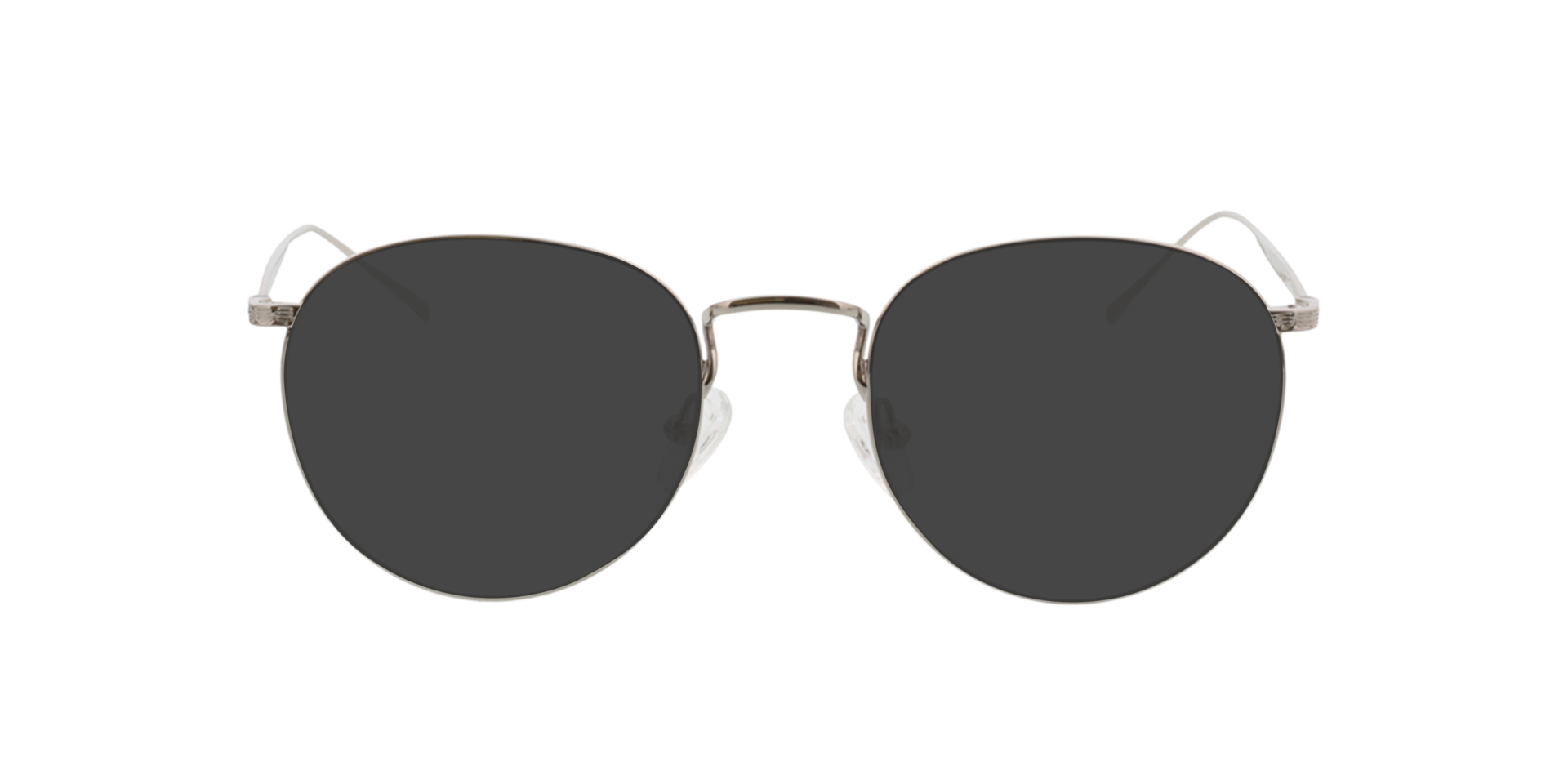 Macon Silber MetallEyeglass Frames von B24, mit getönten Gläsern