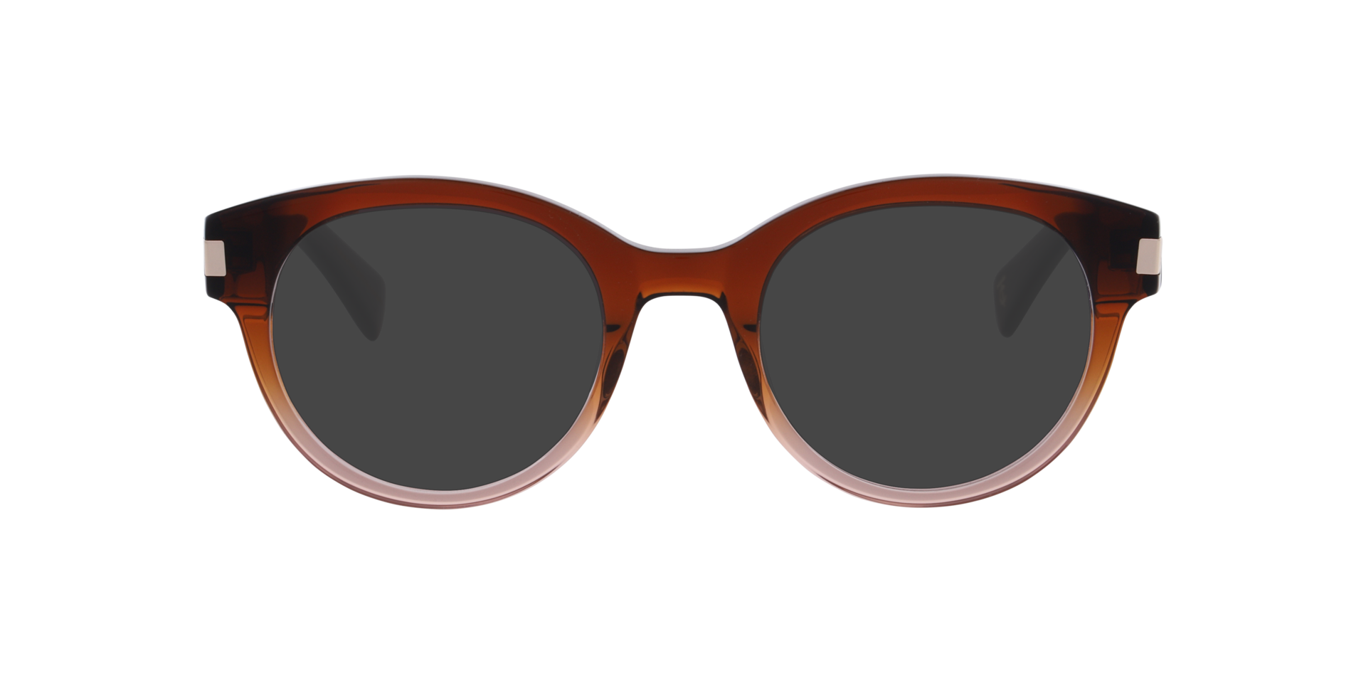 Romy Gradient Crystal Brown AcetatEyeglass Frames von B24, mit getönten Gläsern