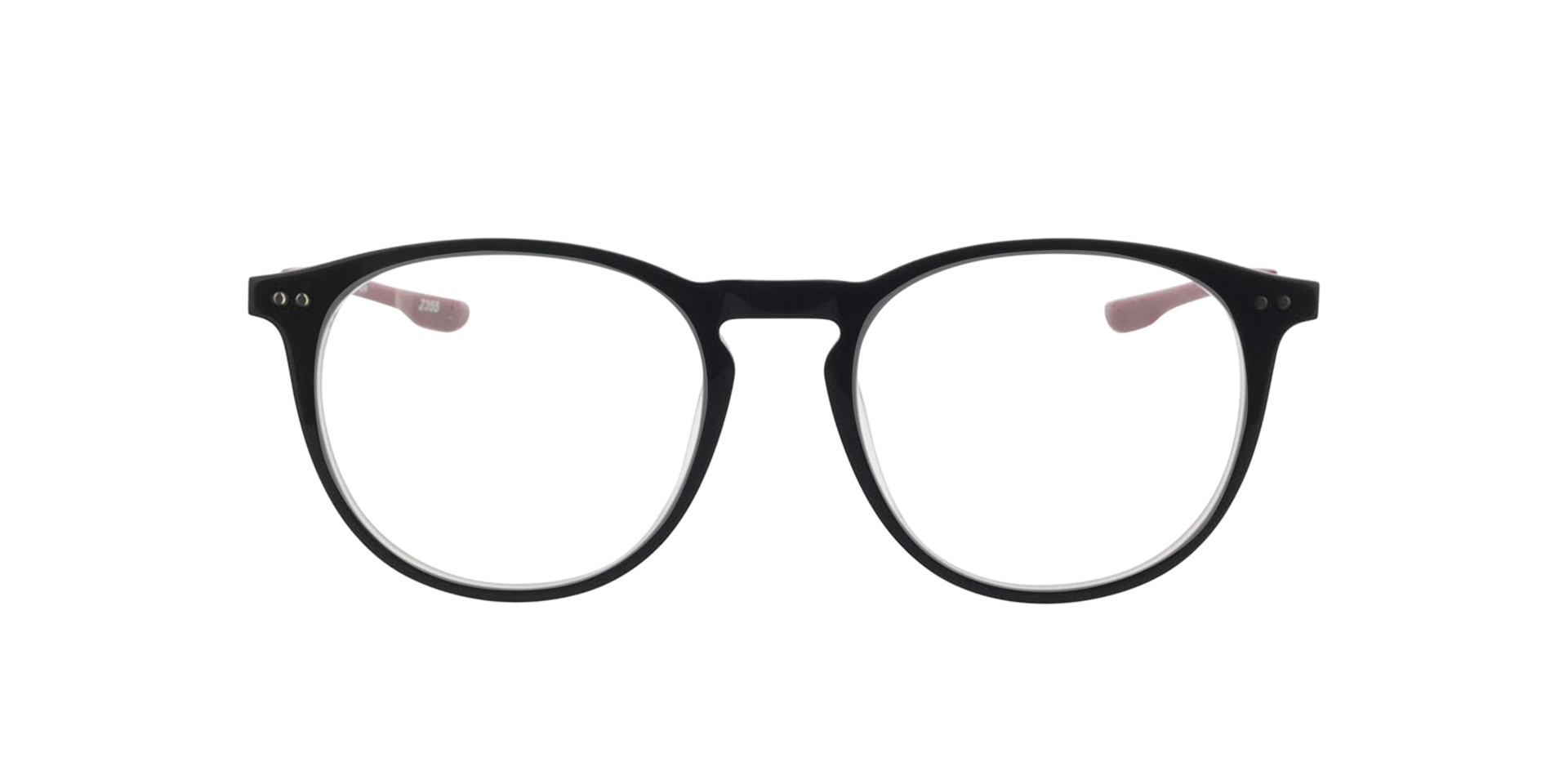 Malibu Tweelaags grijs AcetaatEyeglass Frames van B24, Vooraanzicht