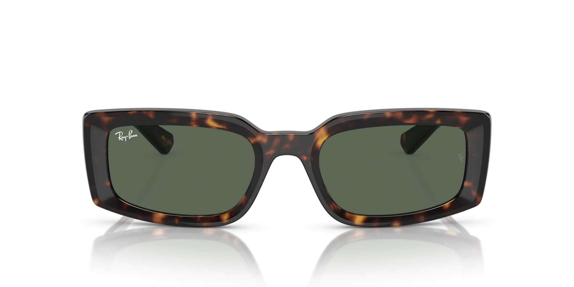 RB4395 Havana KunststofSunglass Frames van B24, Vooraanzicht