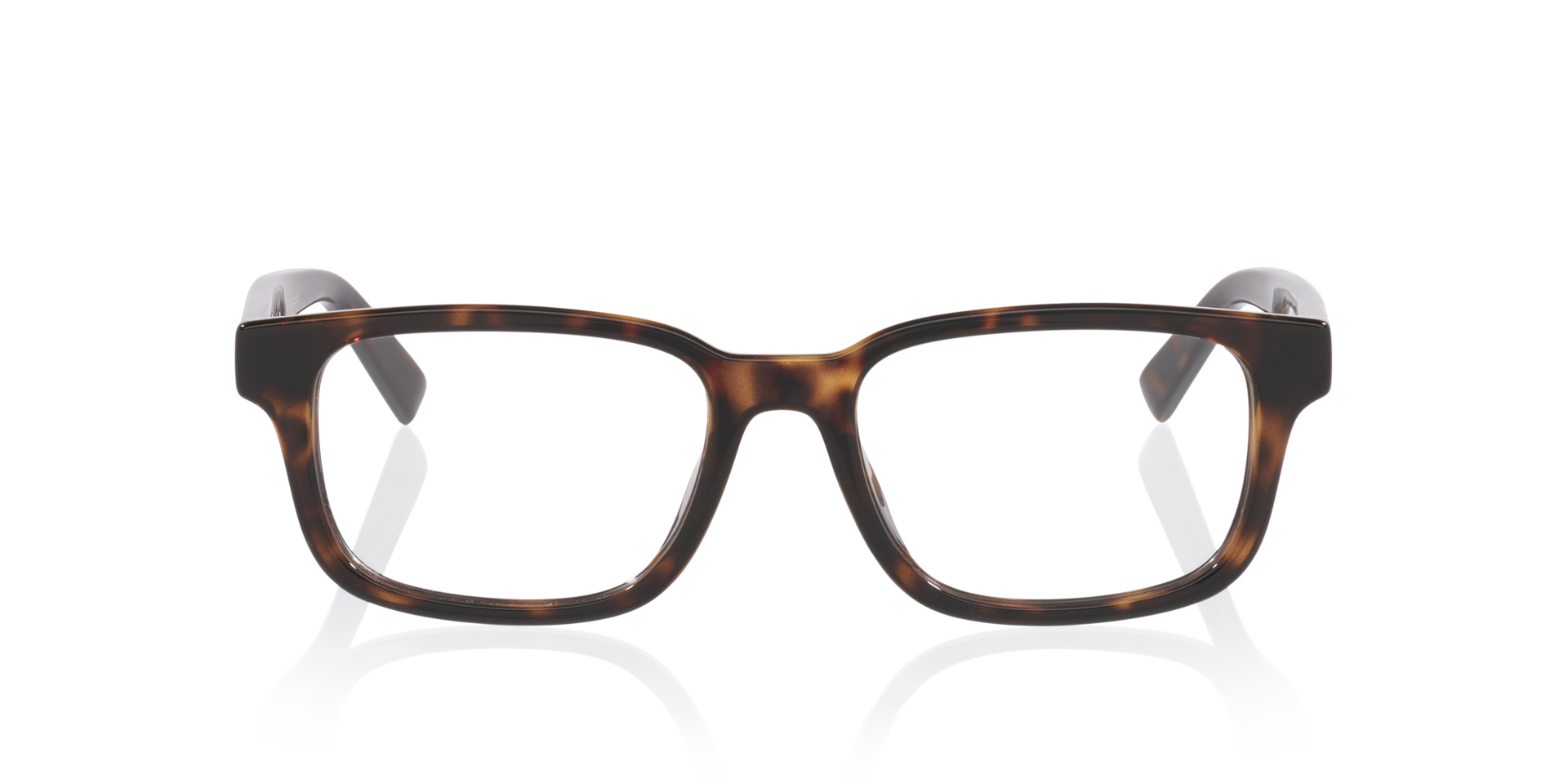 Gg2107Ol Tortoise KunststofEyeglass Frames van B24, Vooraanzicht