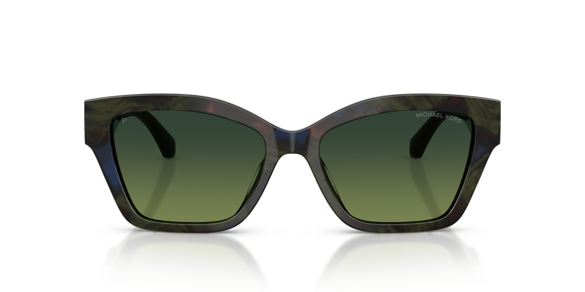 MK2292U Olive Camo Tortoise AcetatSunglass Frames von B24, Vorderansicht