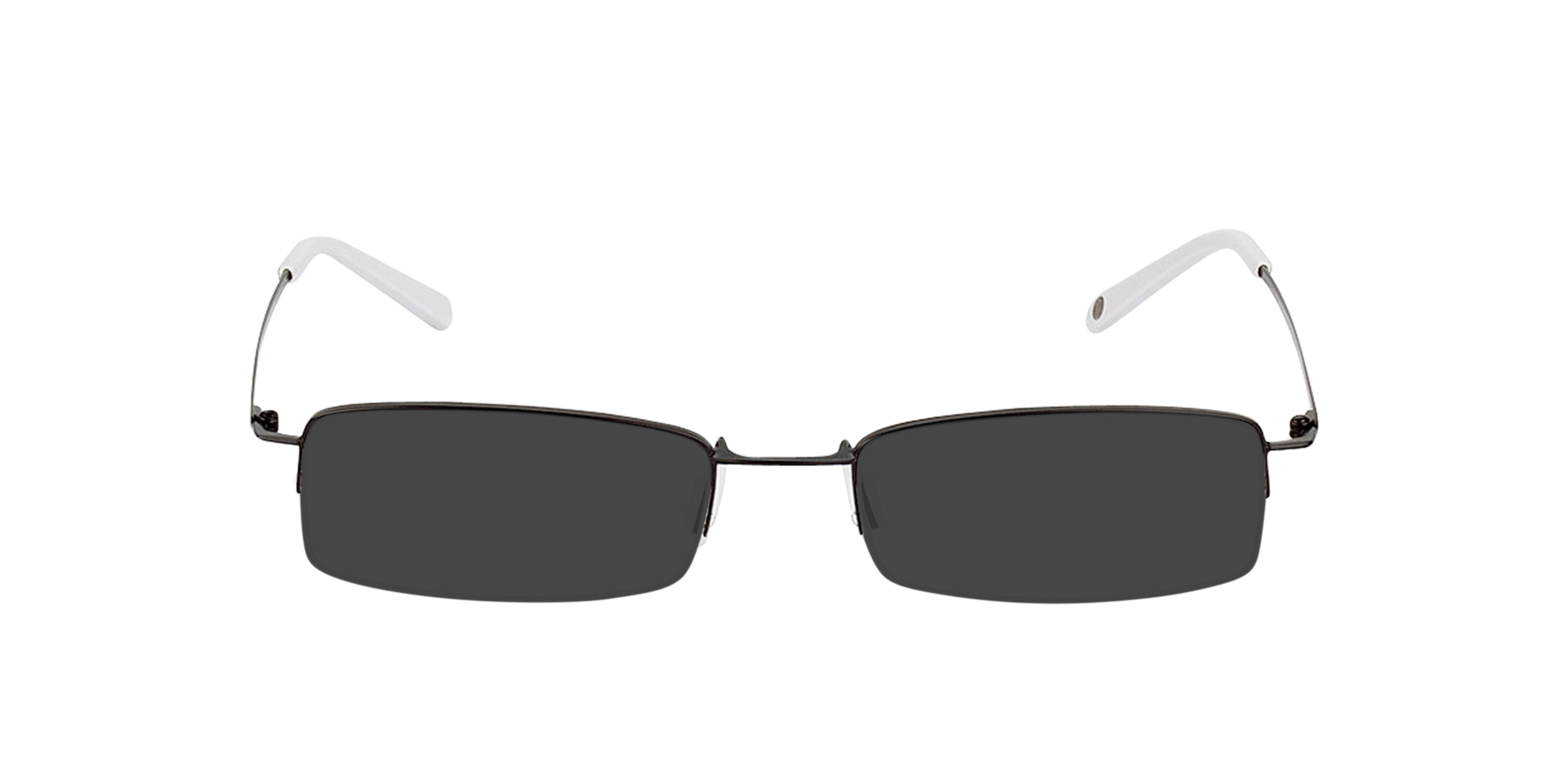 Exeter Zwart MetaalEyeglass Frames van B24, met getinte lenzen