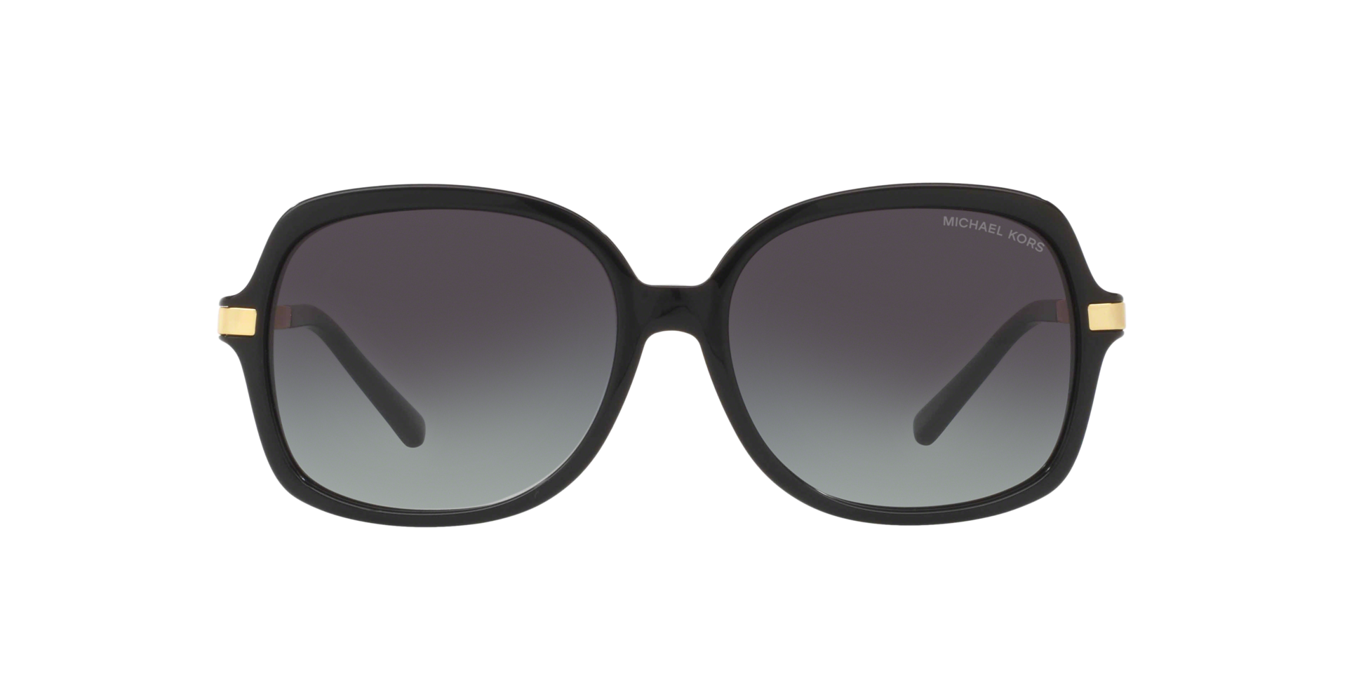 MK2024 Zwart AcetaatSunglass Frames van B24, Vooraanzicht