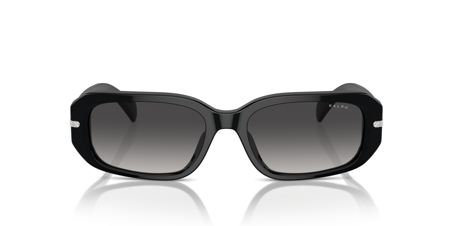 RA5311U Schwarz glänzend AcetatSunglass Frames von B24, Vorderansicht