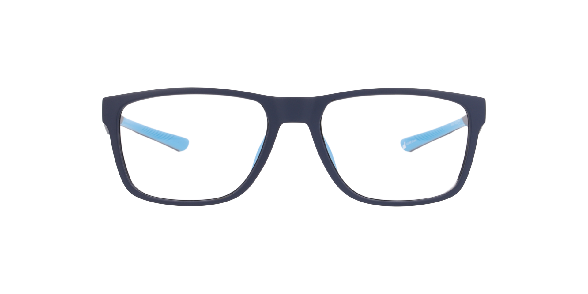 Indiana Navy Blue KunststofEyeglass Frames van B24, Vooraanzicht