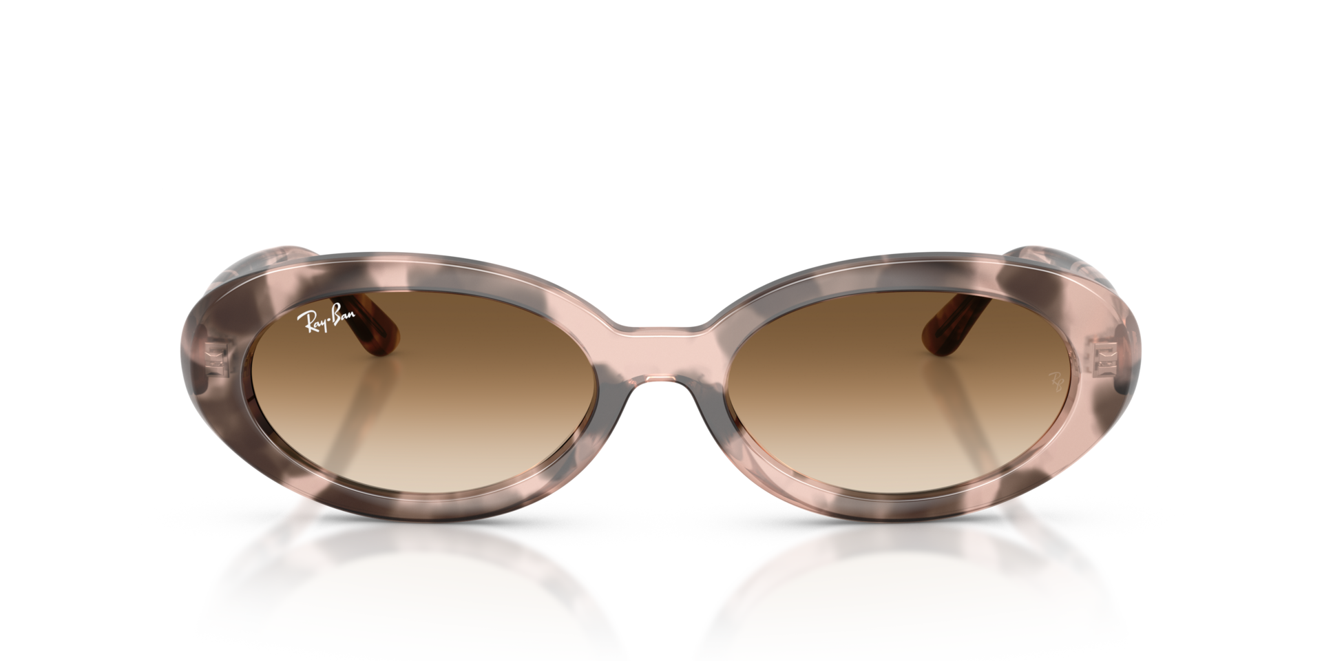 RB2223 Opal Pink Havana KunststoffSunglass Frames von B24, Vorderansicht