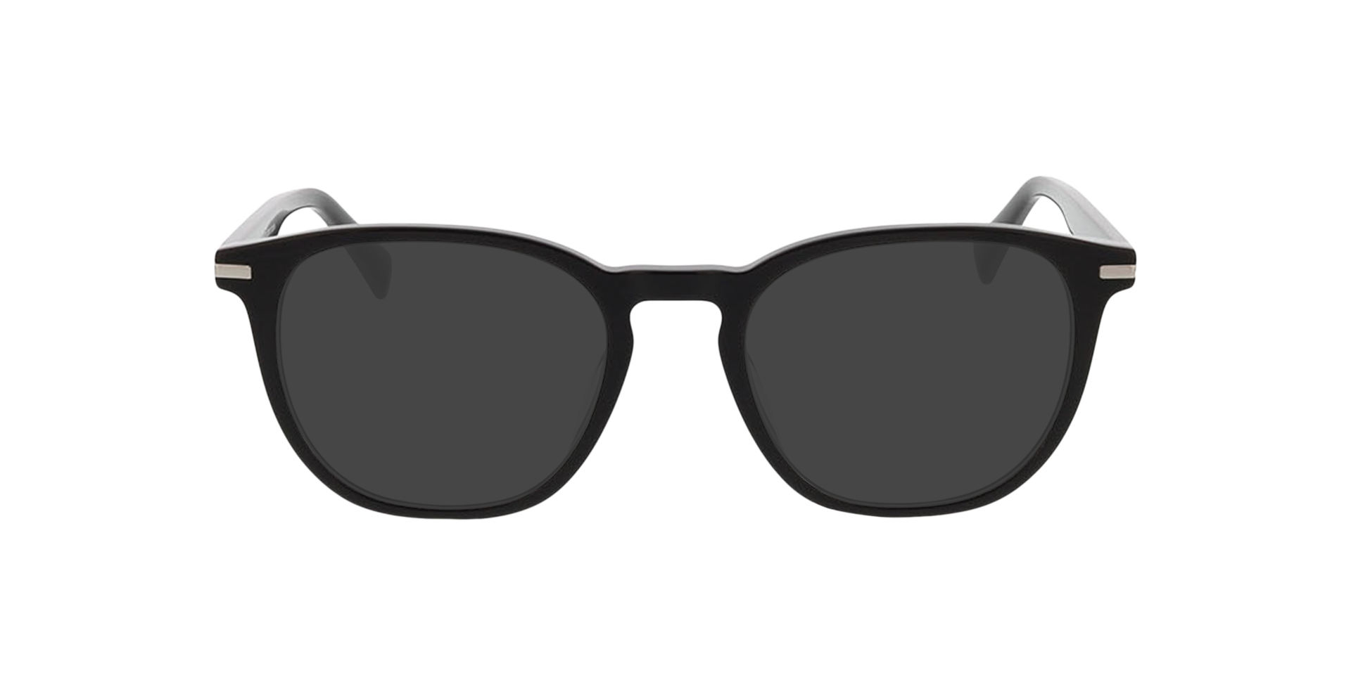 Preston Schwarz AcetatEyeglass Frames von B24, mit getönten Gläsern