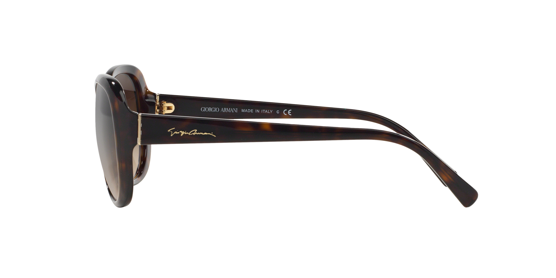 AR8047 Havana AcetaatSunglass Frames van B24, Zijaanzicht