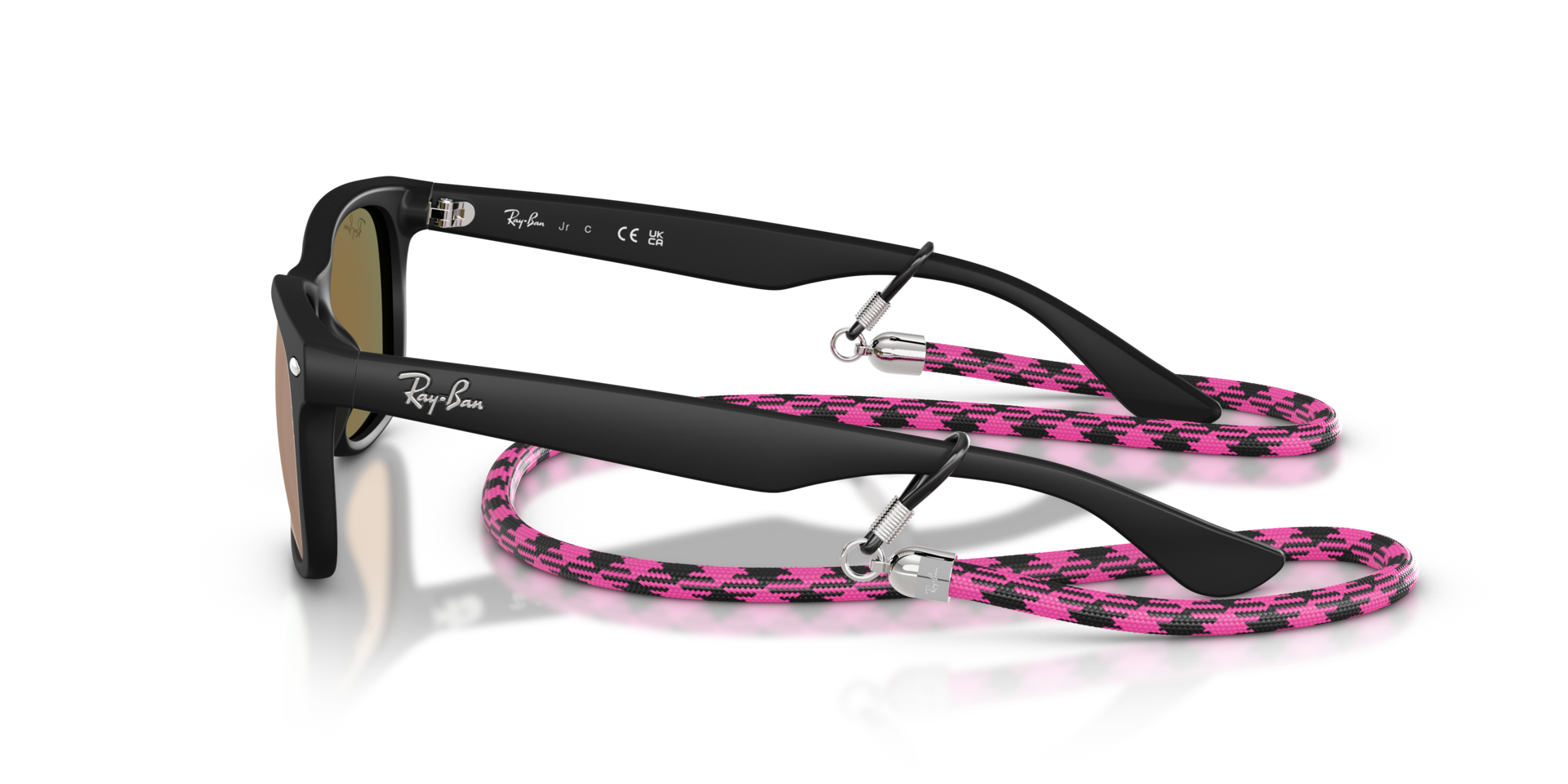RB9052S Rubber Black KunststoffSunglass Frames von B24, Seitenansicht