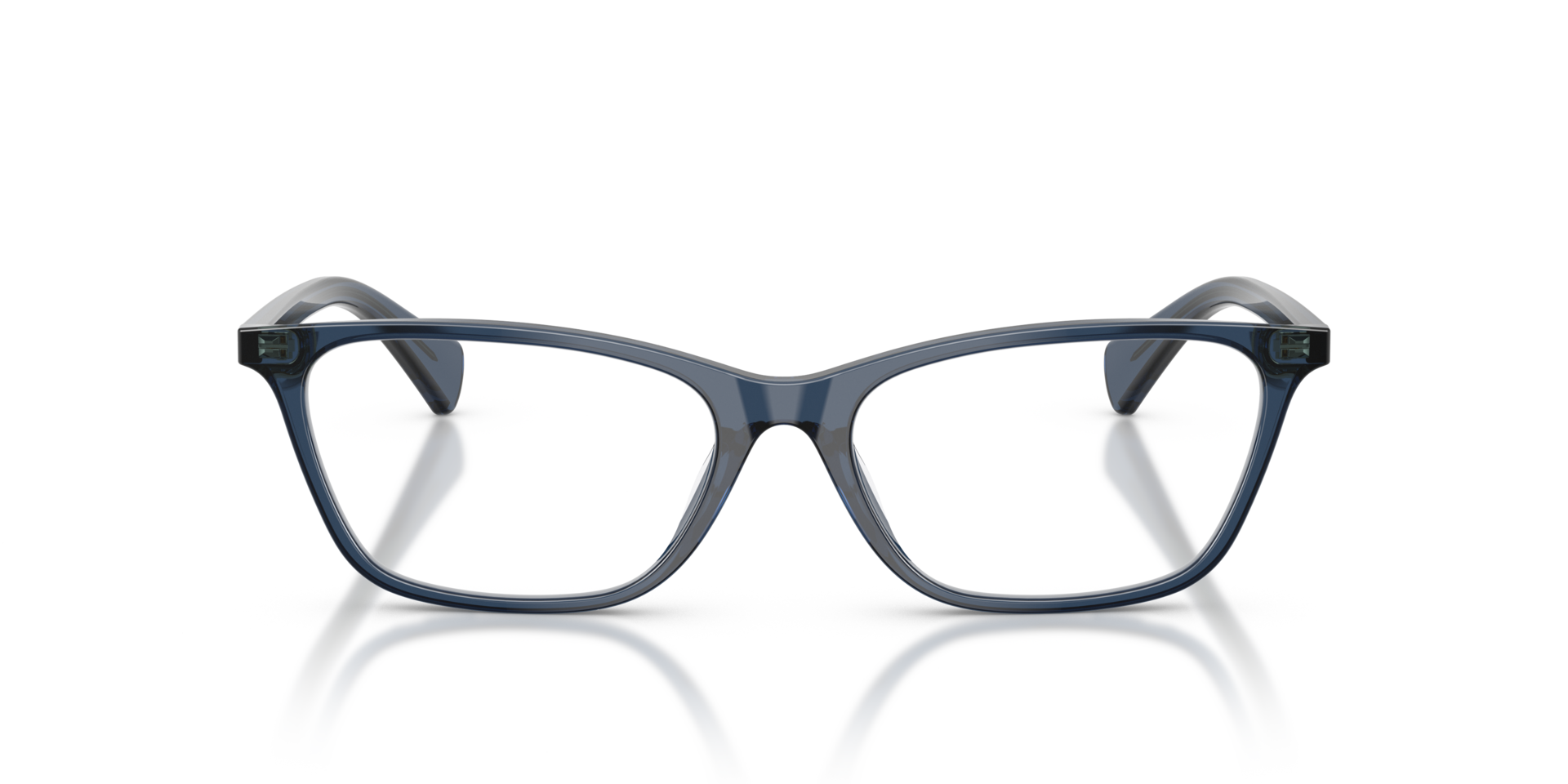 RA7187U Blue Trasparent AcetatEyeglass Frames von B24, Vorderansicht