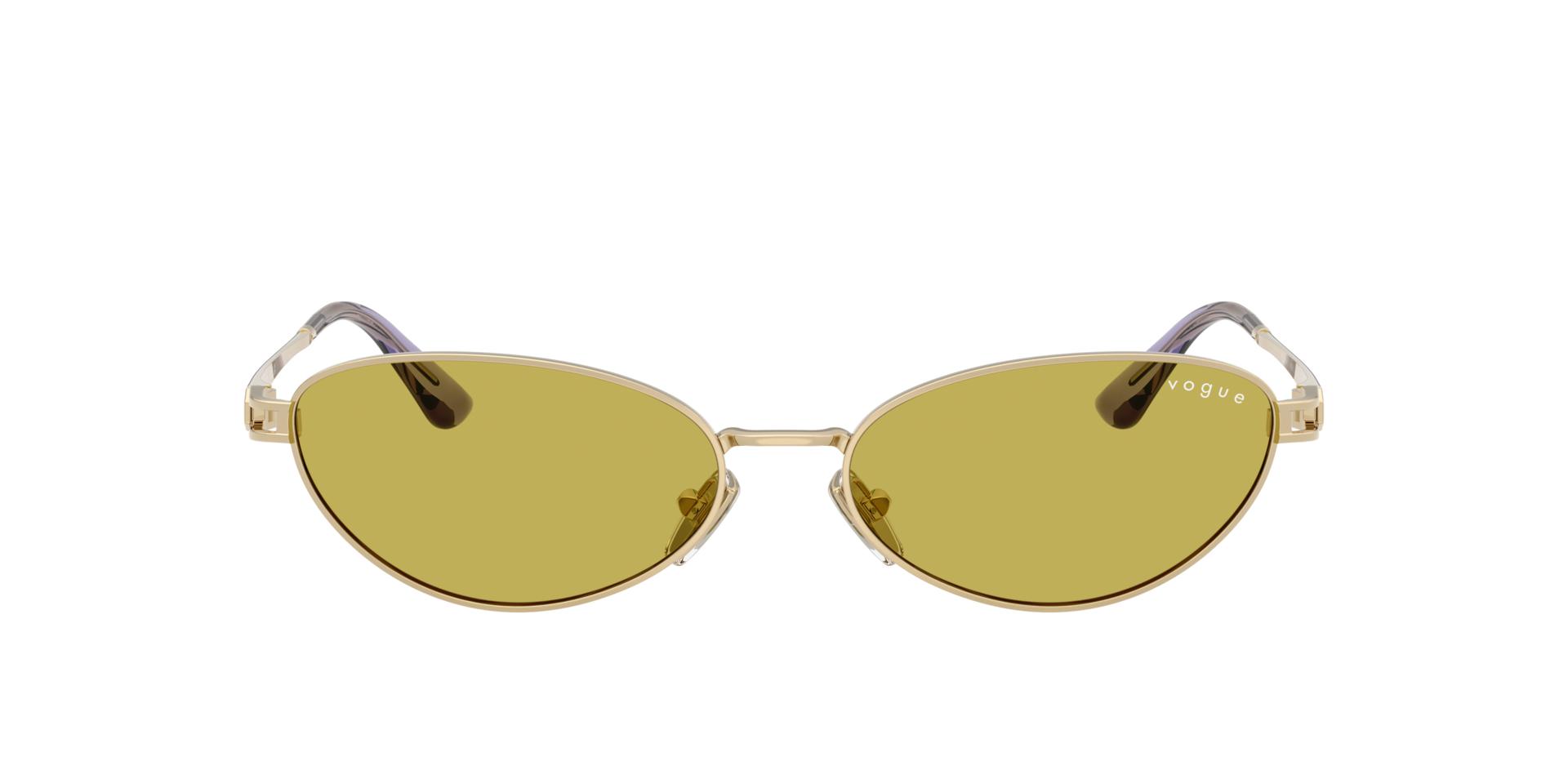 VO4369S Hellgold MetallSunglass Frames von B24, mit getönten Gläsern